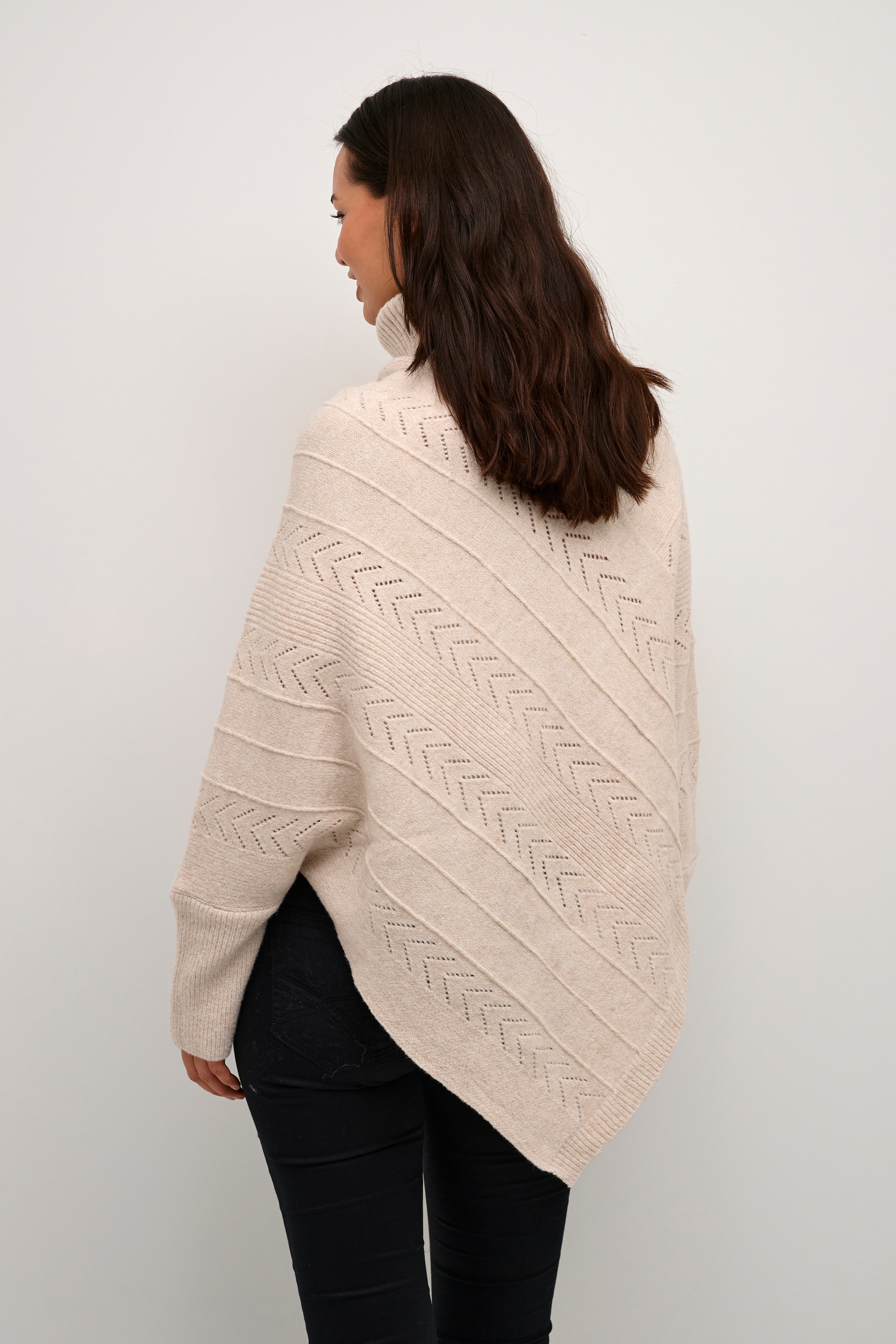 Cream Strickponcho »Poncho CRHoliday«