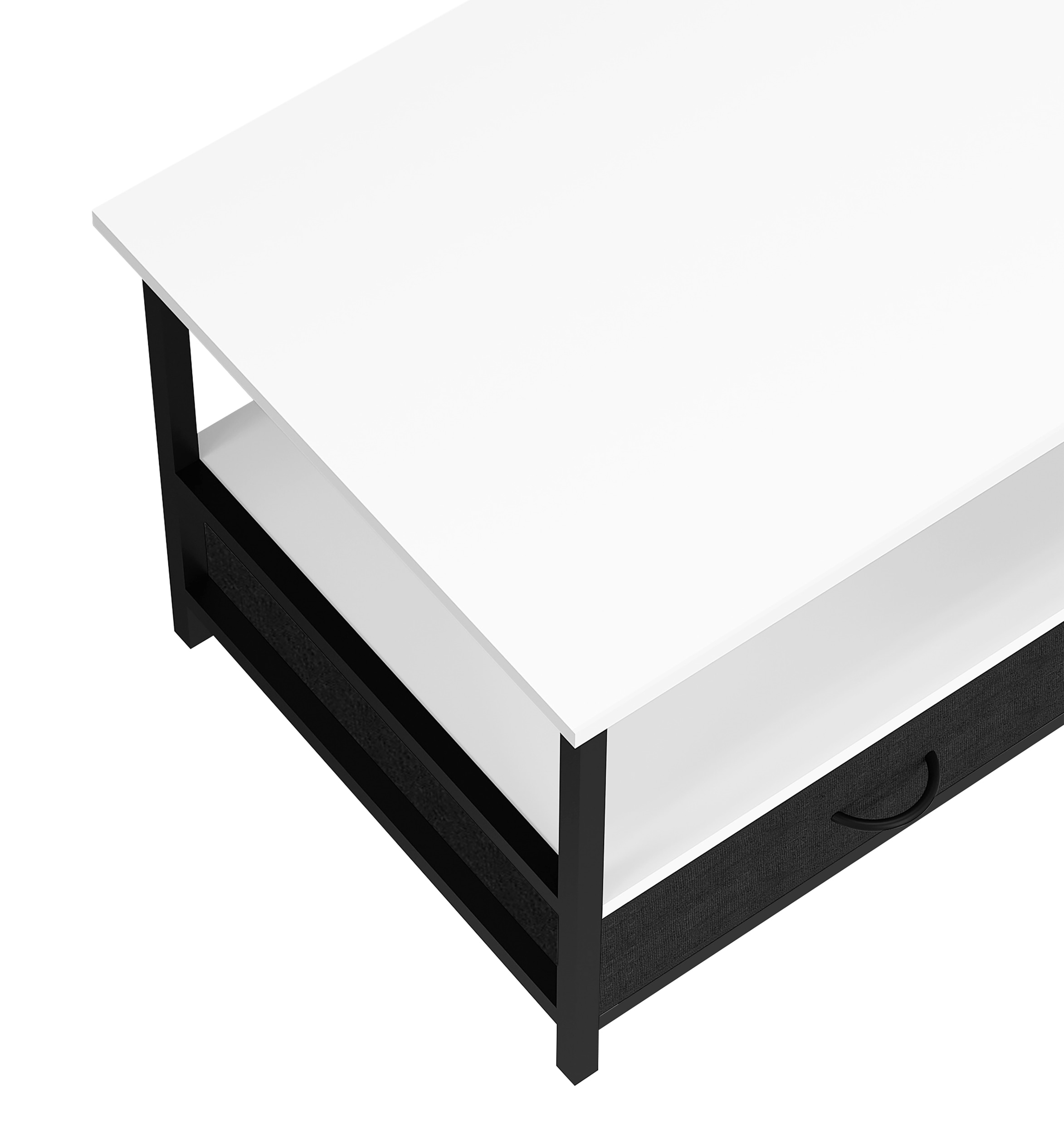 VCM Beistelltisch »Metall Holz Schublade Sofatisch Couchtisch Flonila«