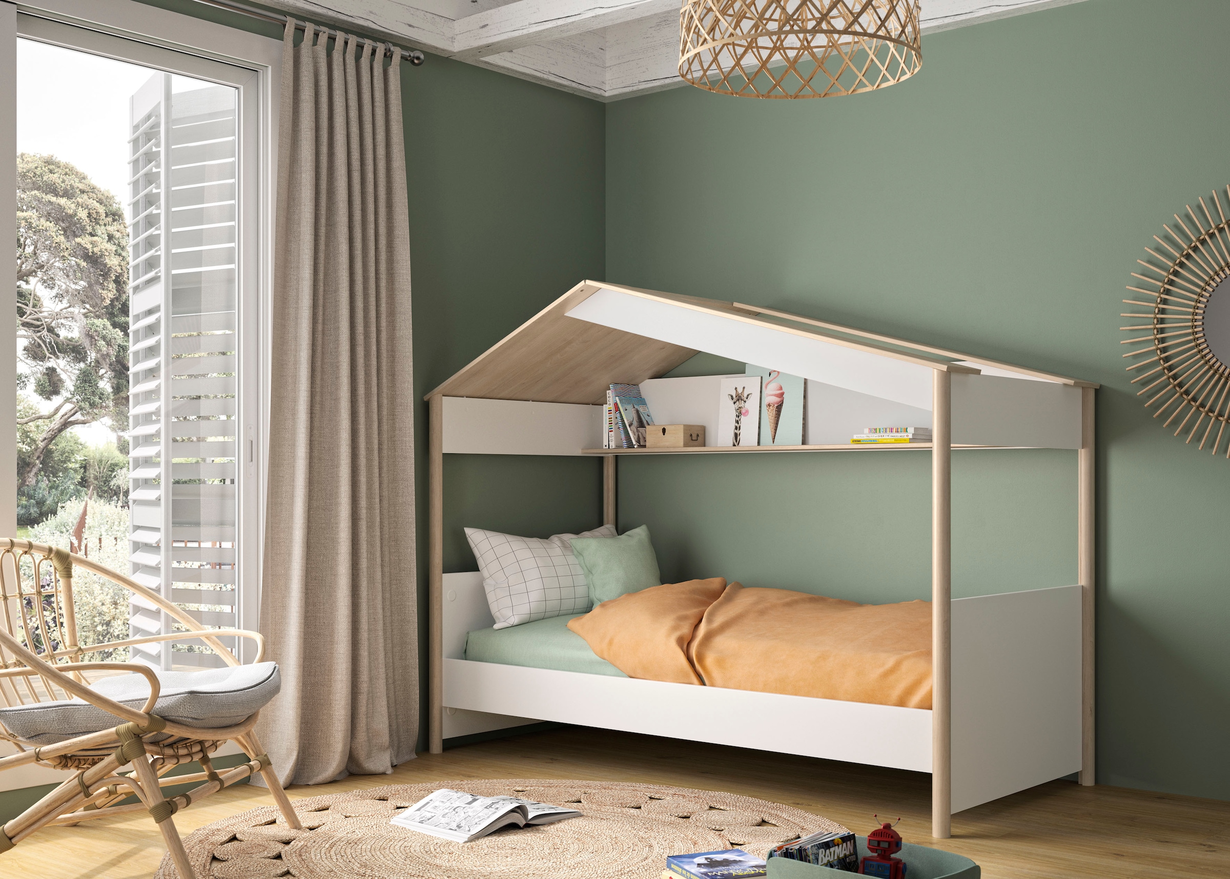 Gami Kinderbett »HAUSBETT«