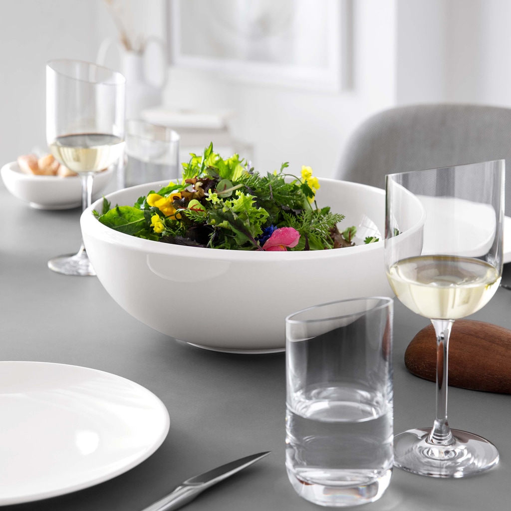 Villeroy & Boch Schale »Schüssel rund L NewMoon 2,5 l weiß«