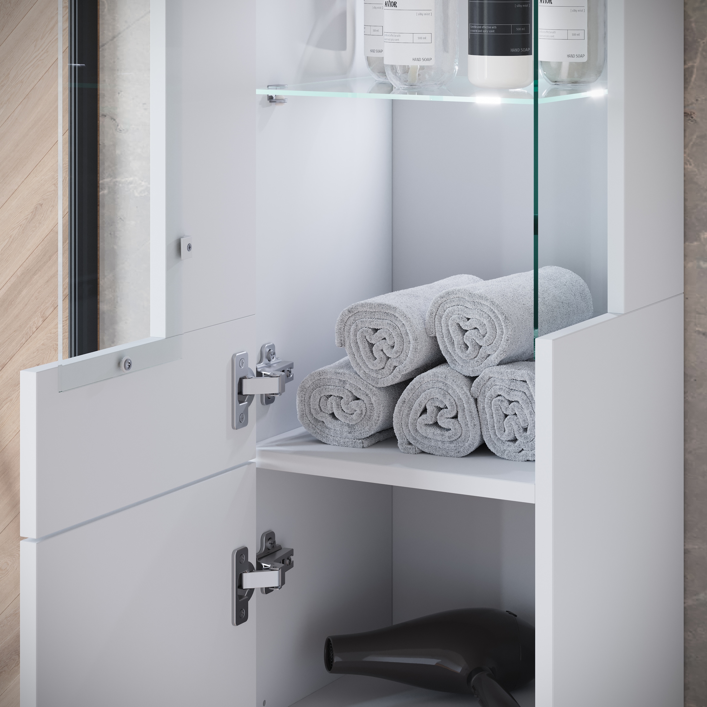 INOSIGN Badmöbel-Set »Kenia« Set, 5 Stk. tlg.