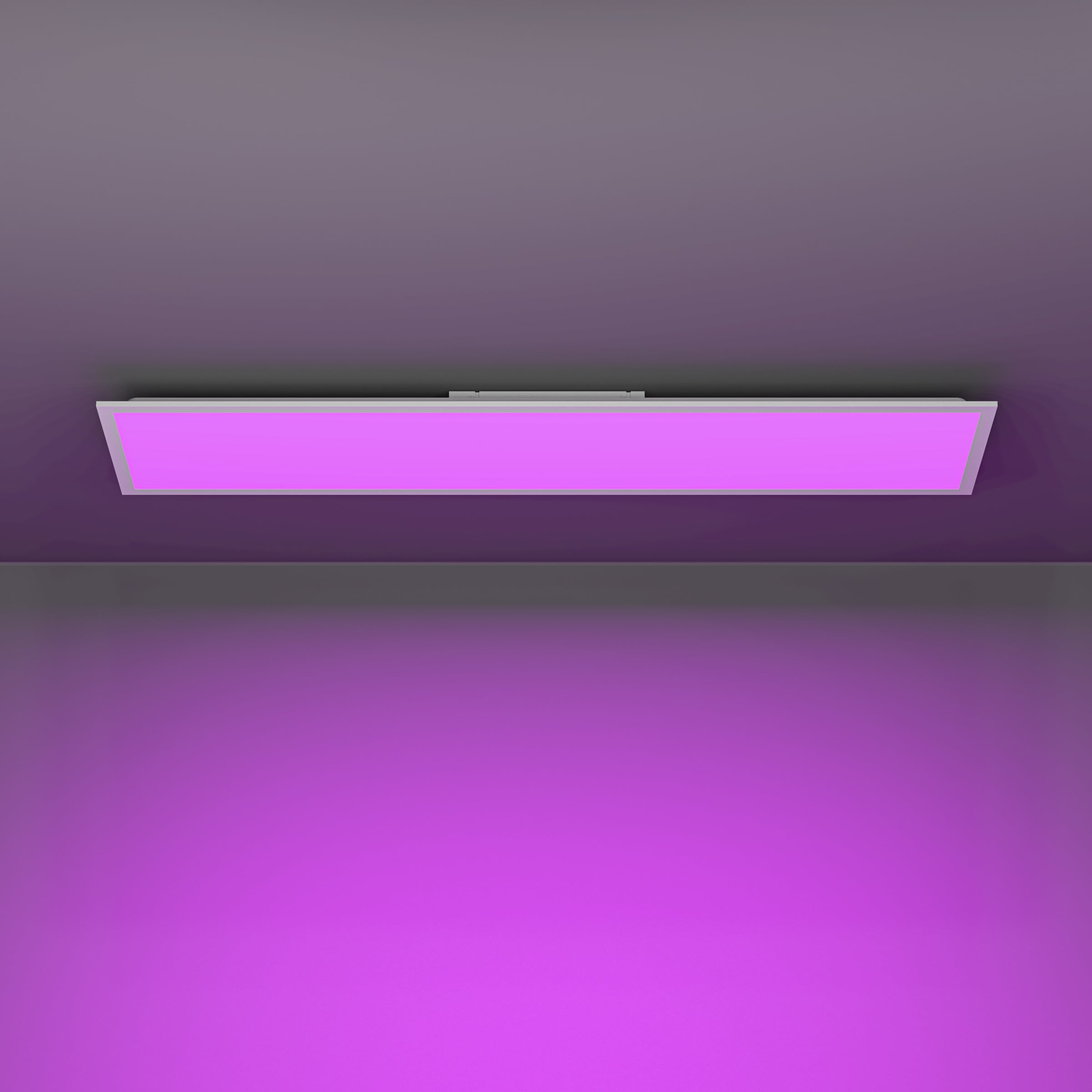 EGLO LED Deckenleuchte »MORADILLO-Z Deckenlampe - Stahl - LED - 34W - IP20« LED-Modul 1 Stk. Kaltweiß | Neutralweiß | RGB | Warmweiß Wohzimmerlampe, Esszimmerlampe, Schlafzimmer, L119,5 x B29,5 x H6,1 cm