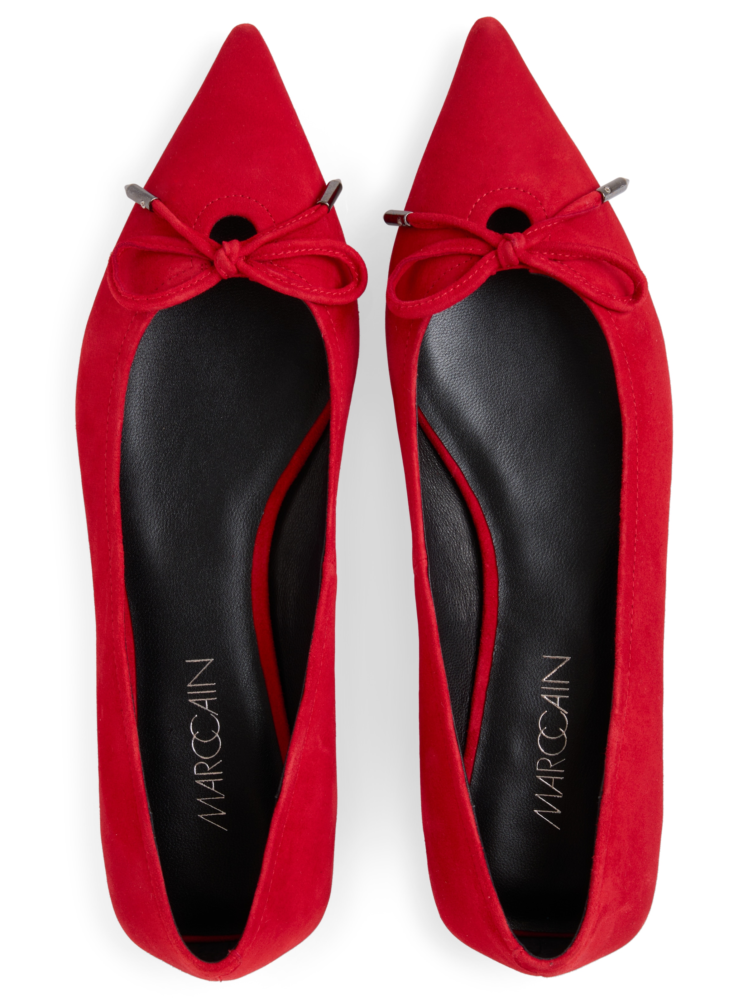 Marc Cain Ballerina »Collections«  Flats, Slipper, Pumps, Partyschuh mit schöner Zierschleife