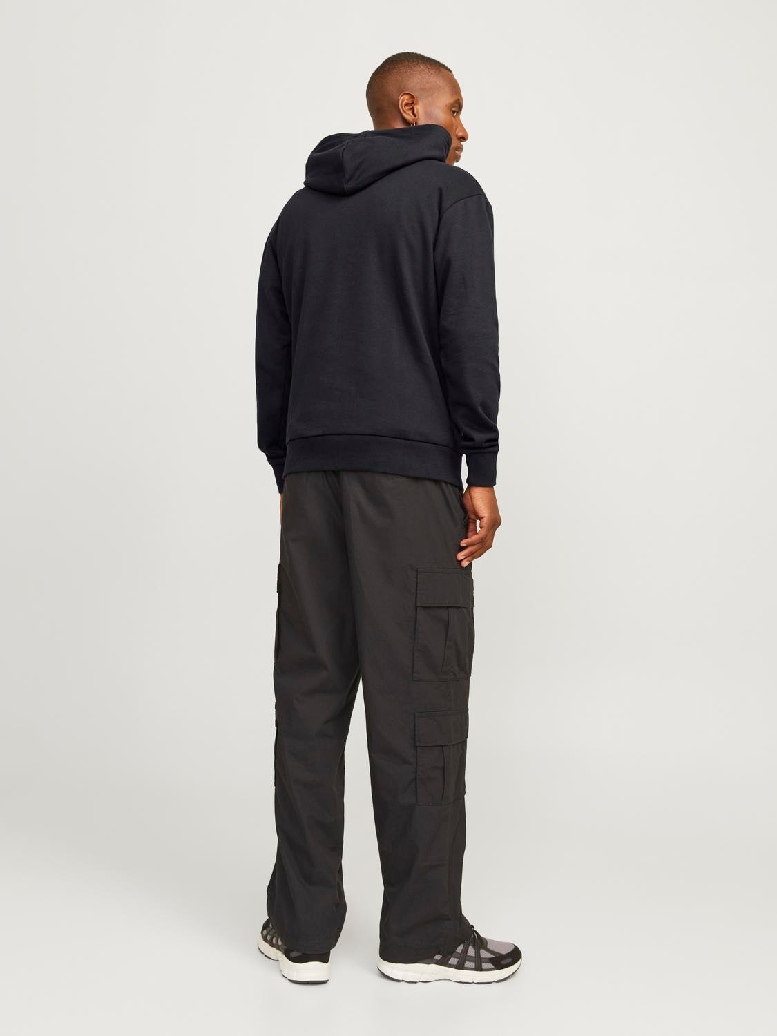 Jack & Jones Kapuzensweatshirt »JJECALEB VARSITY SWEAT HOOD NOOS«