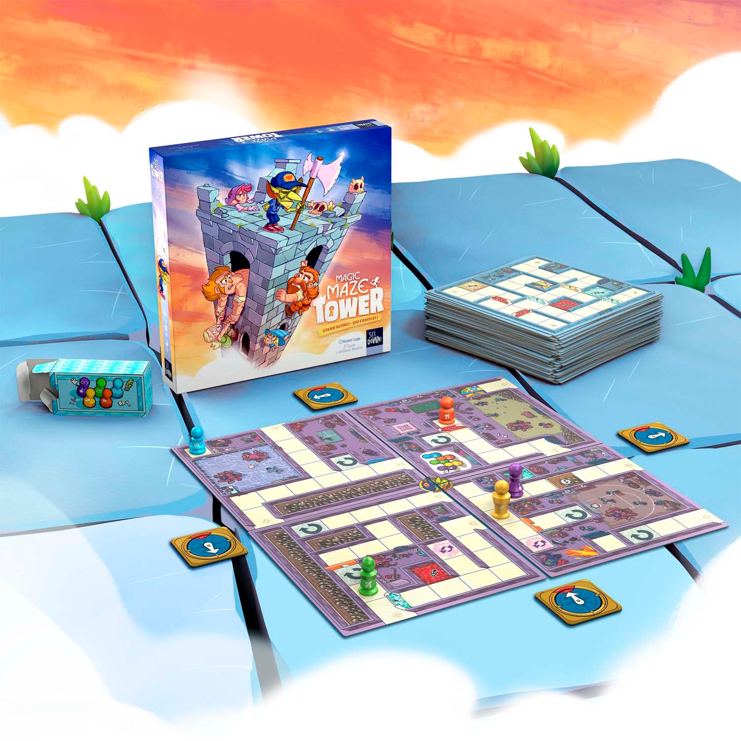 SIT DOWN! Spiel »Magic Maze Tower«