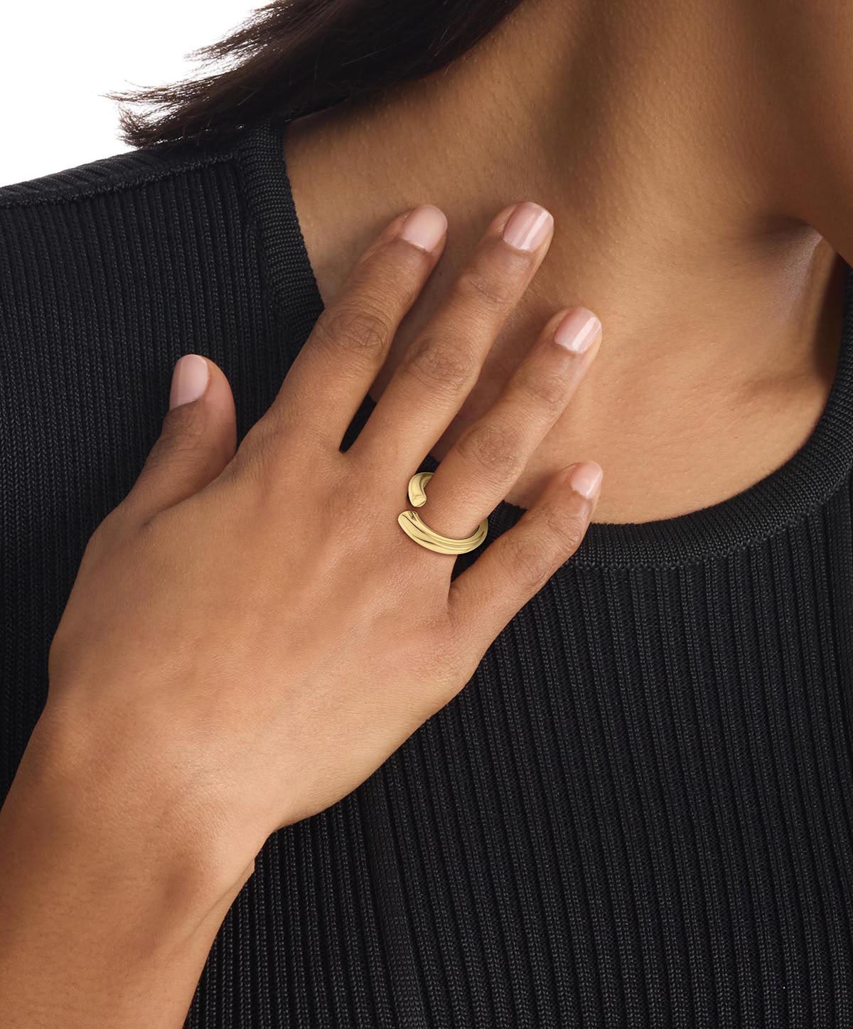 Calvin Klein Fingerring »CK SPIRAL, 35000766B,C,D,E, 35000767B,C,D,E«