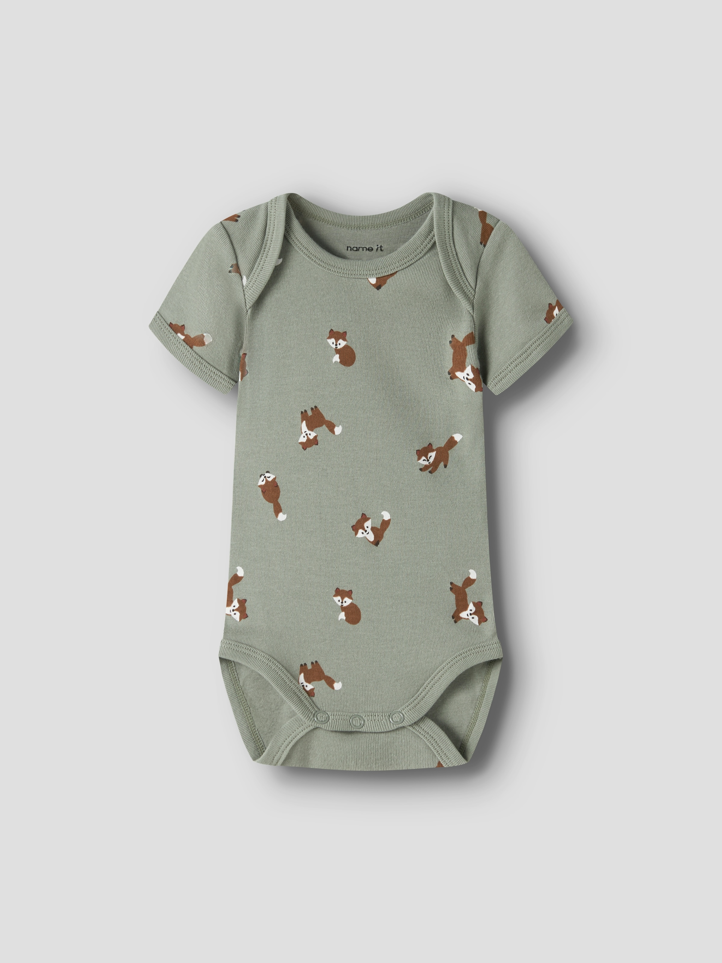 Name It Kurzarmbody »NBMBODY 3P SS FOX NOOS« Packung, 3 tlg.