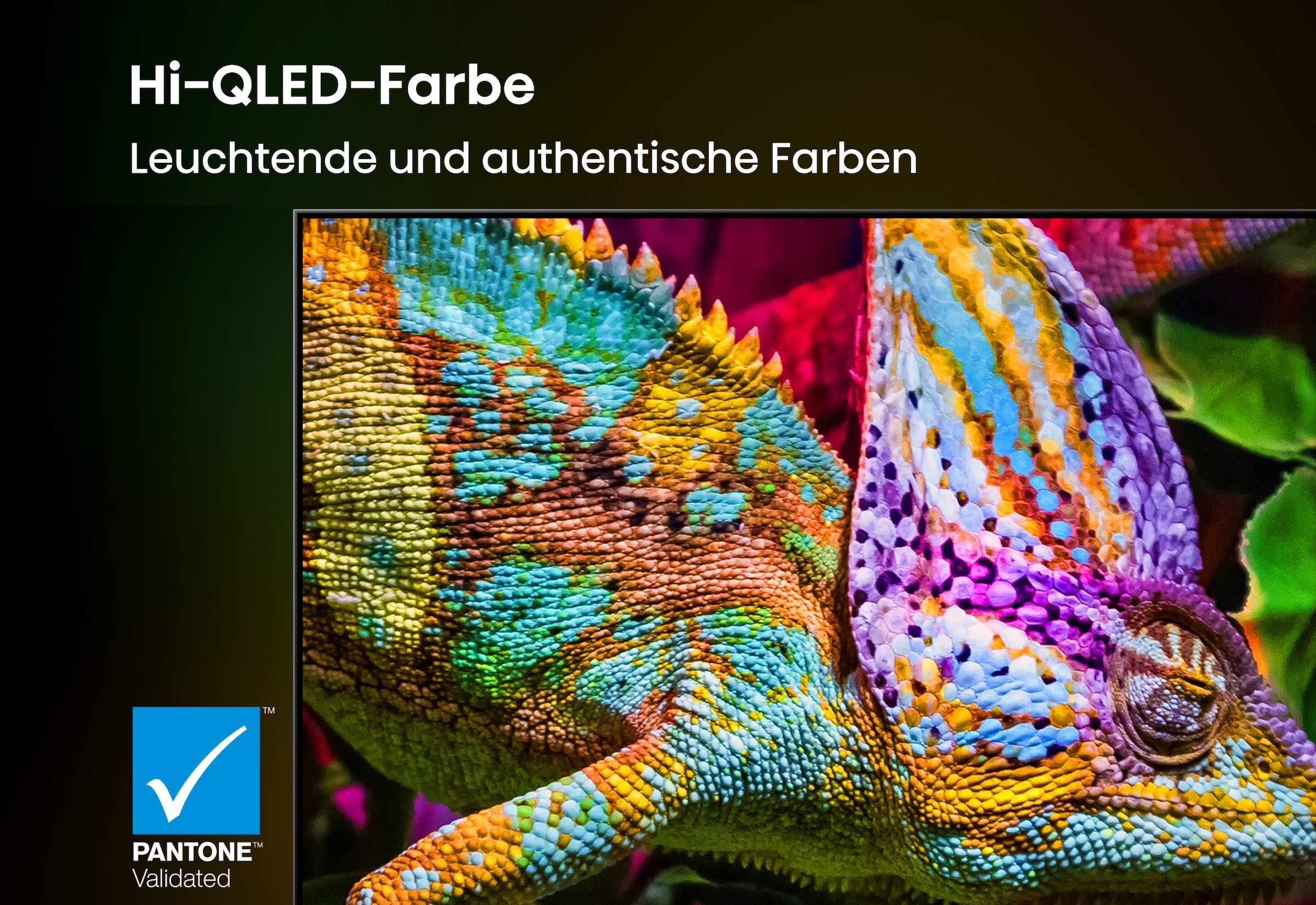 Hisense QLED-Fernseher »100U7DSE« 253 cm/100 ″ Smart-TV