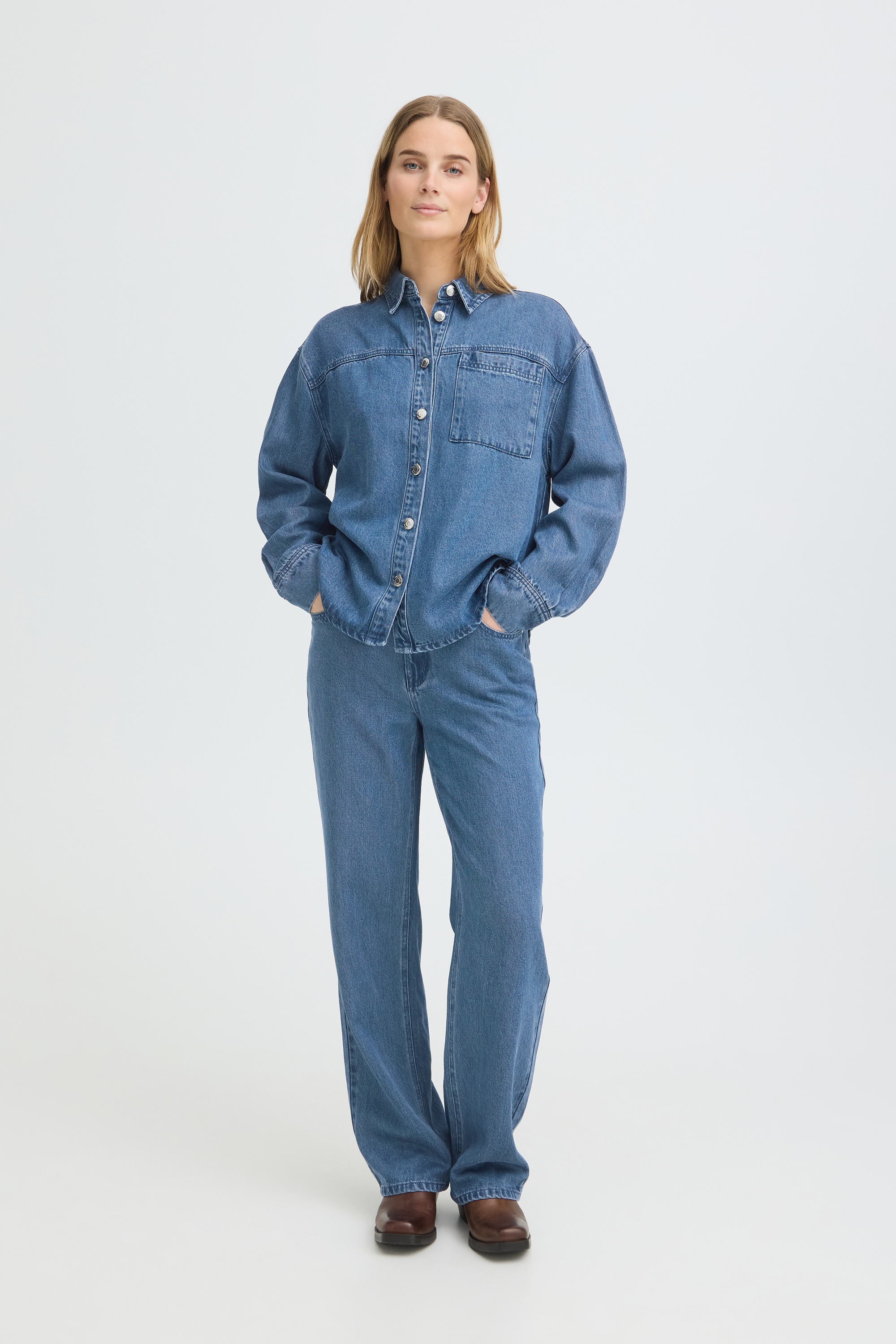 Pulz Jeans Regular-fit-Jeans »Damen Jeans PZDORI«