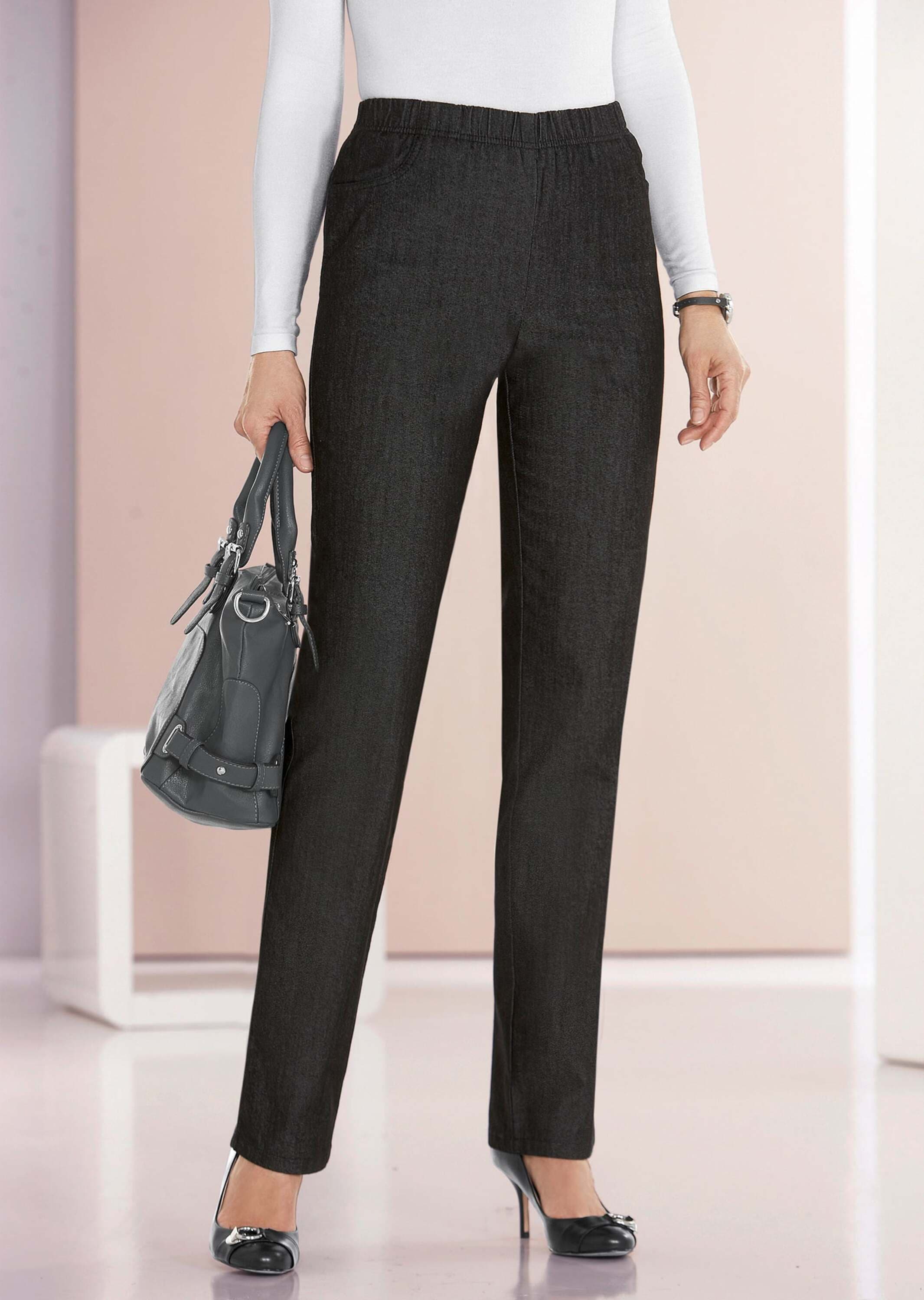 GOLDNER Regular-fit-Jeans »Bequeme Jeansschlupfhose Louisa«