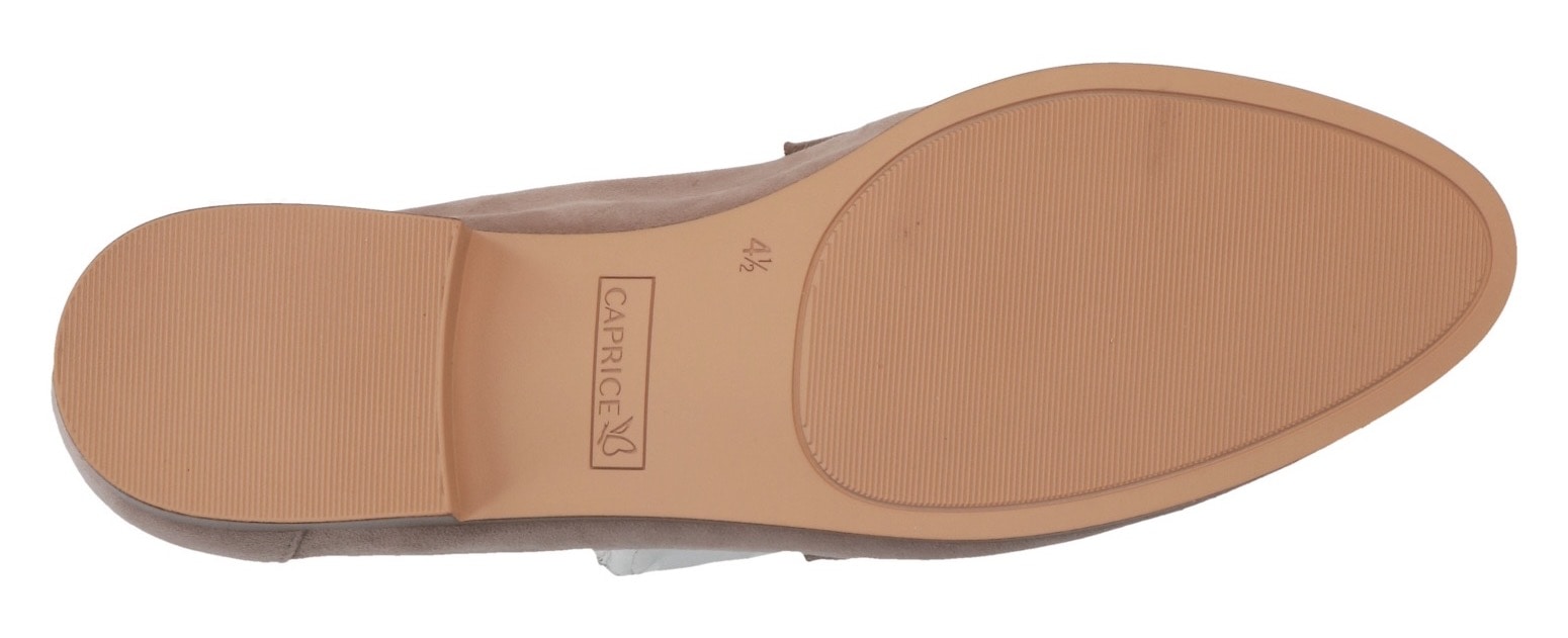 Caprice Slipper, Blockabsatz, Businessschuh, Schlüpfschuh mit Zierriegel