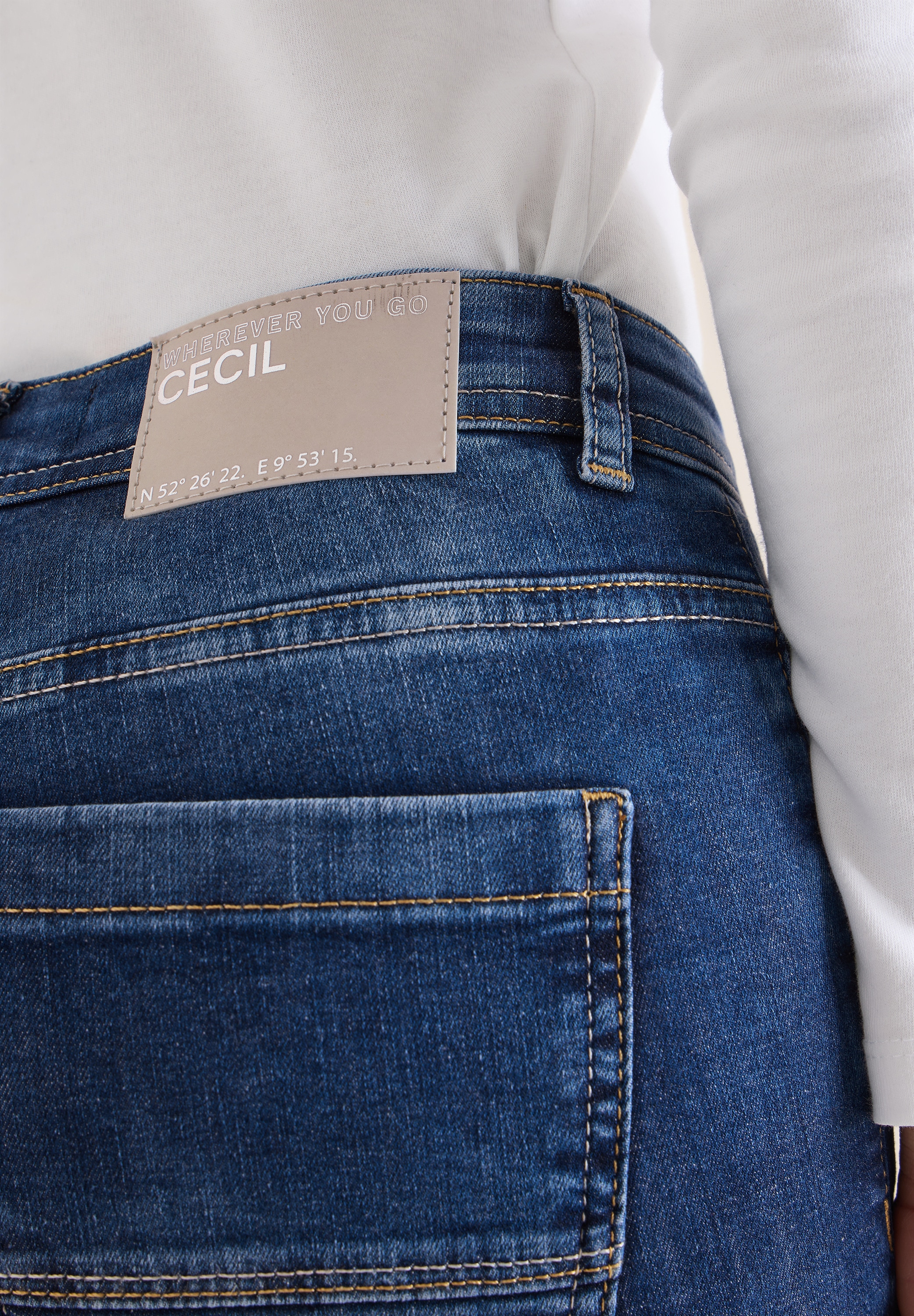 Cecil Straight-Jeans »Style Scarlett« im 5-Pocket-Style