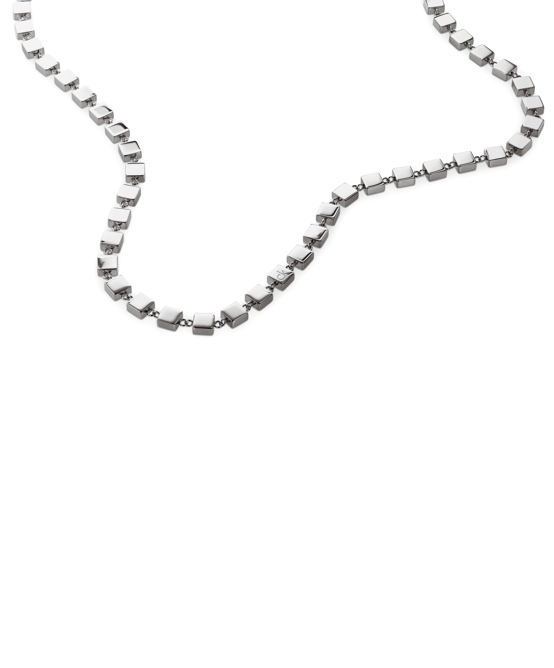 Calvin Klein Damen Edelstahlkette »GEOMETRIC«, Größe Länge: 51 Breite: 4 mm