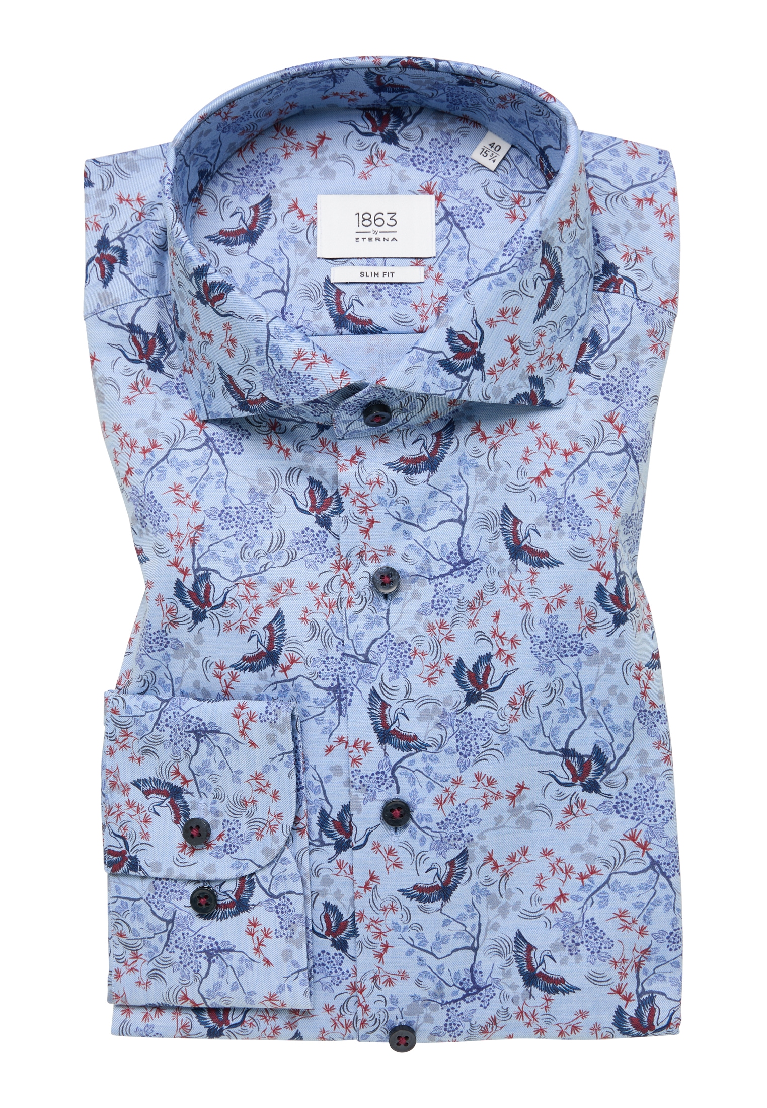 Eterna Langarmhemd »SLIM FIT«