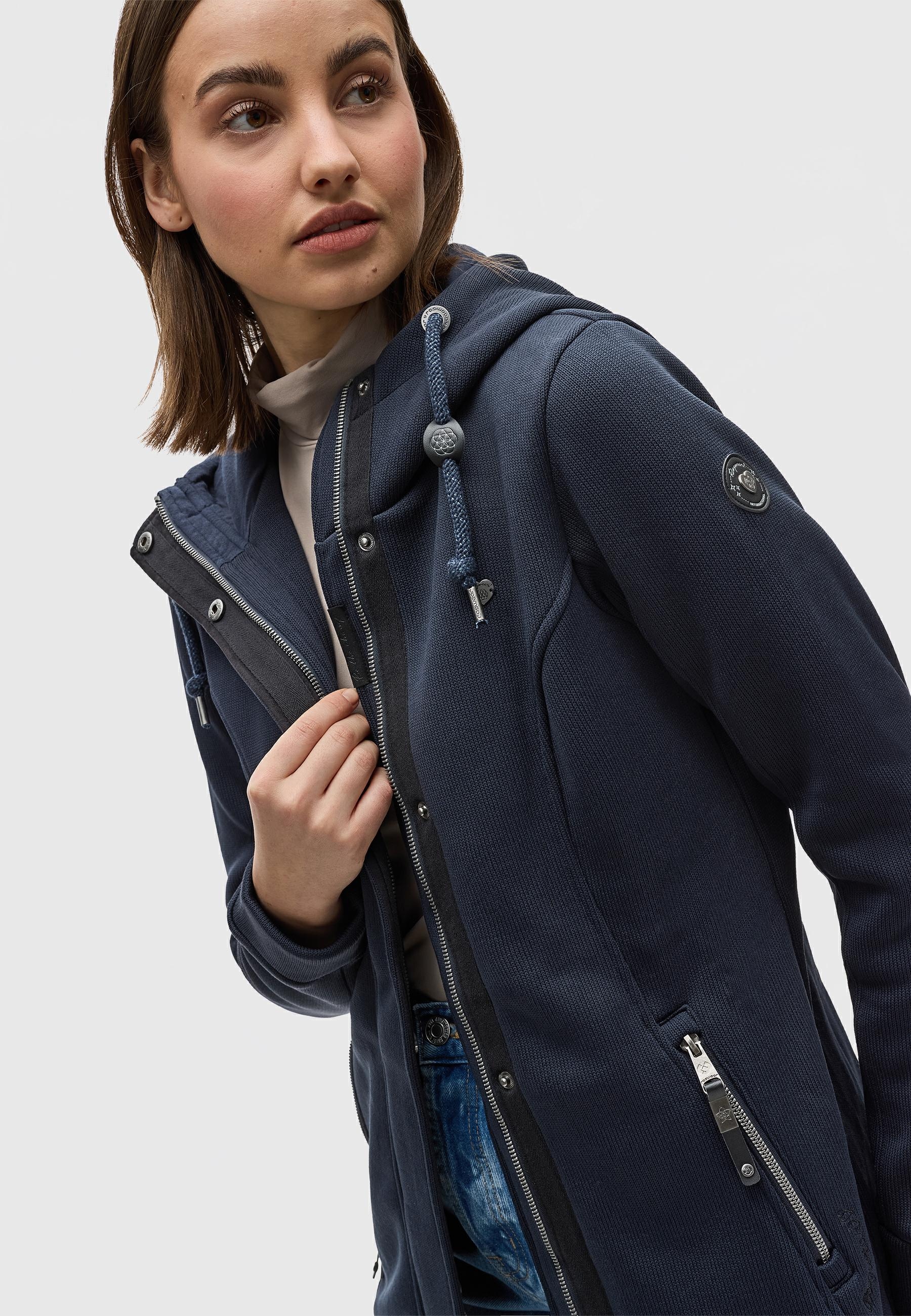 Ragwear Kapuzensweatjacke »Sweatjacke Letti Bonded«