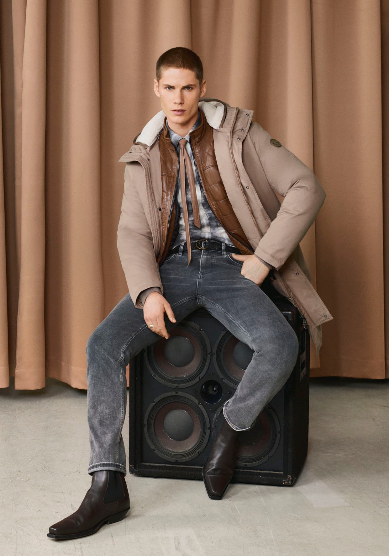 Joop Jeans Karohemd »JJSH-89Hanson2-J«, mit Knopfleiste