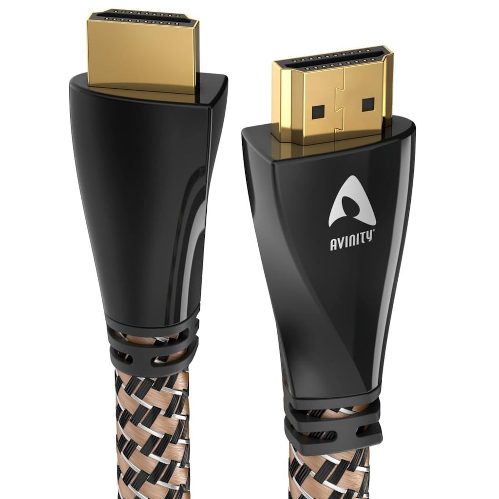 AVINITY HDMI-Kabel »High Speed HDMI™-Kabel, Ethernet, Gewebe und vergoldet«