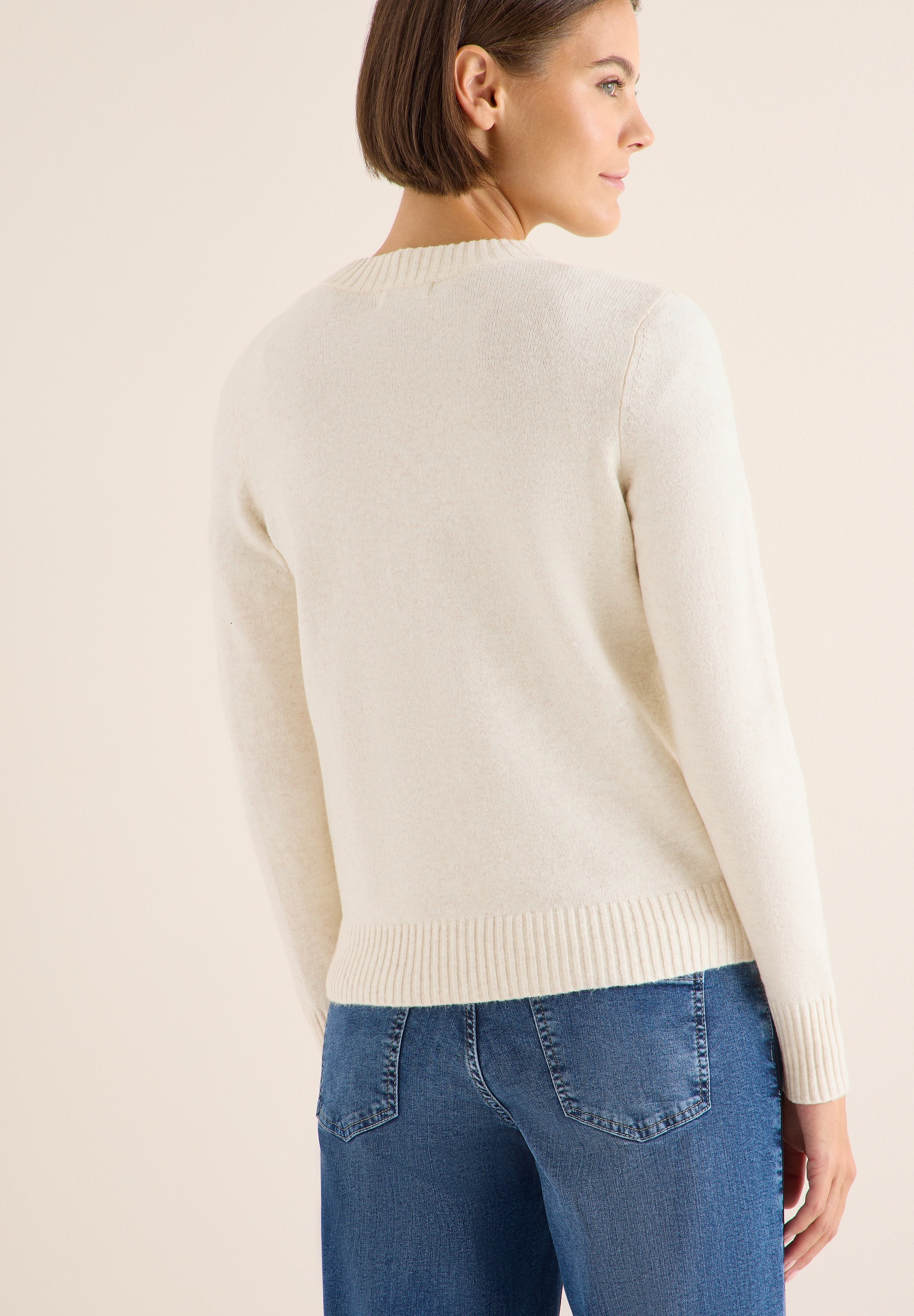 Cecil Cardigan mit Rippbündchen