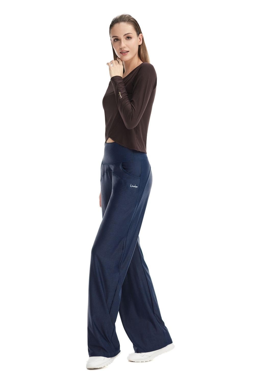 Winshape Sporthose »Functional Comfort Wide Leg Pants CUL105C«  mit Patchwork-Print