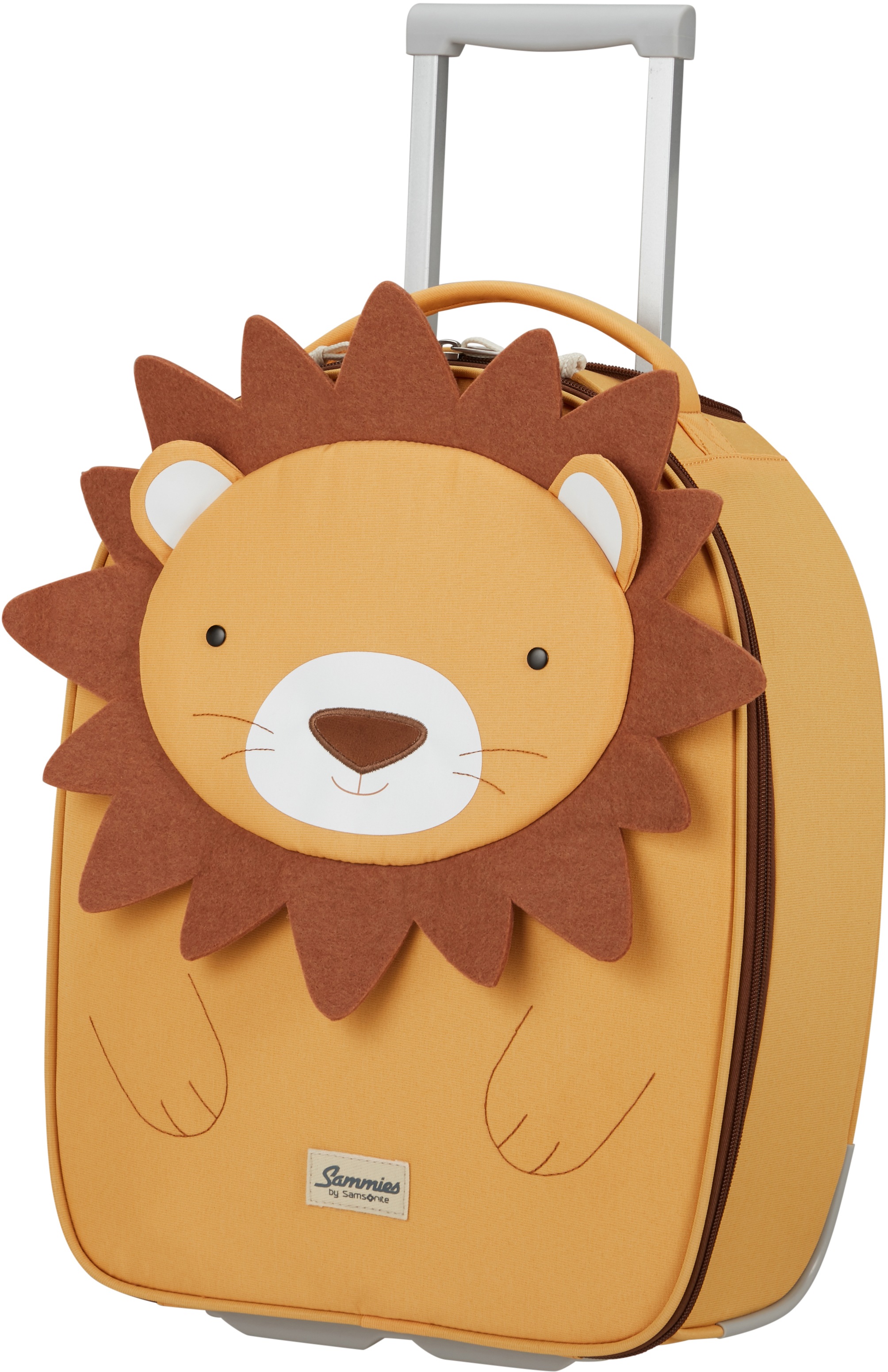 Samsonite Kinderkoffer »Happy Sammies ECO, Lion Lester«, 2 Rollen, Arbeitsrucksack Schulrucksack Freizeitrucksack aus recyceltem Material