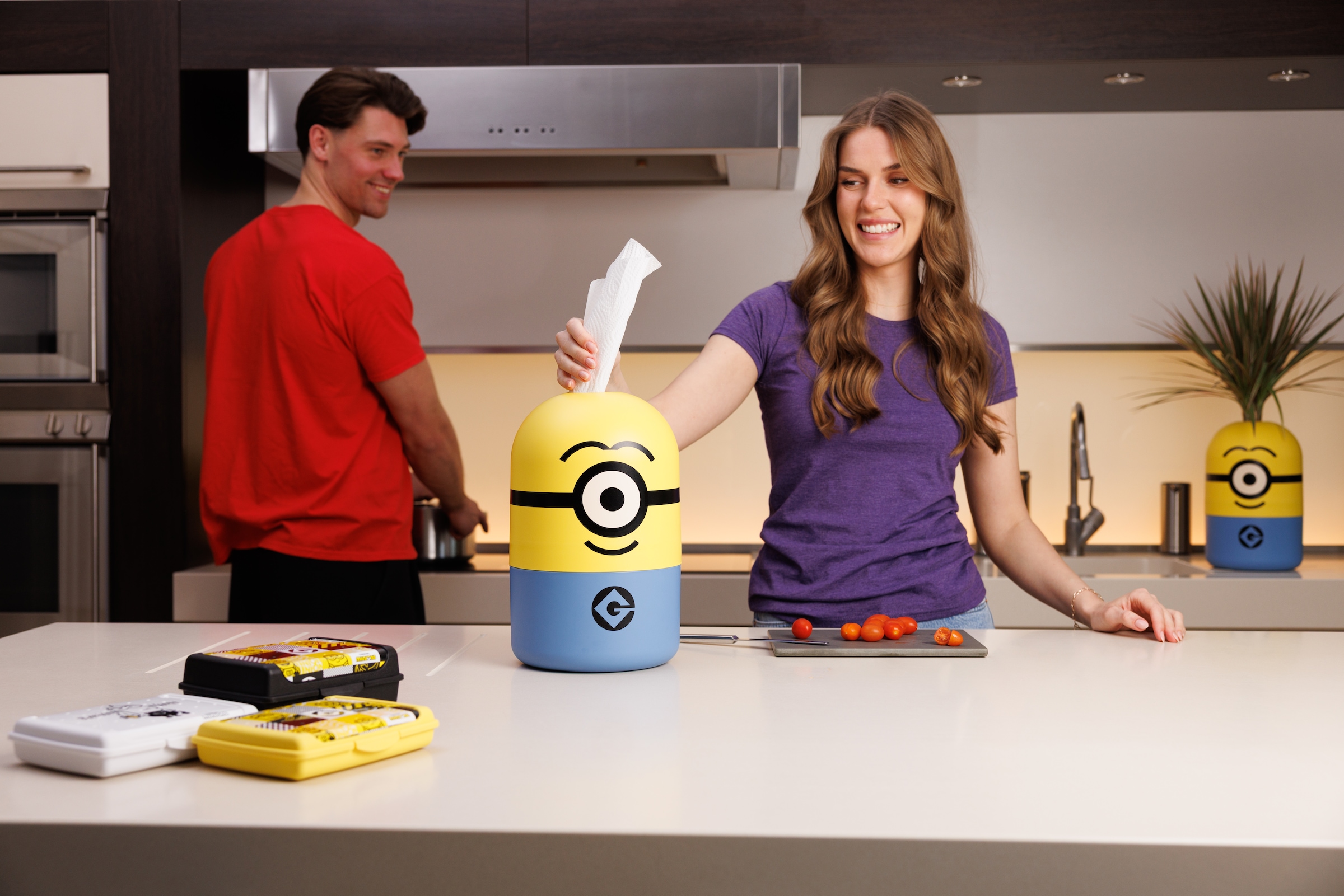 keeeper Aufbewahrungsbox »Stuart "minions" Aufbewahrungsdose 8L« keeeper mit Design aus "Ich einfach unverbesserlich"