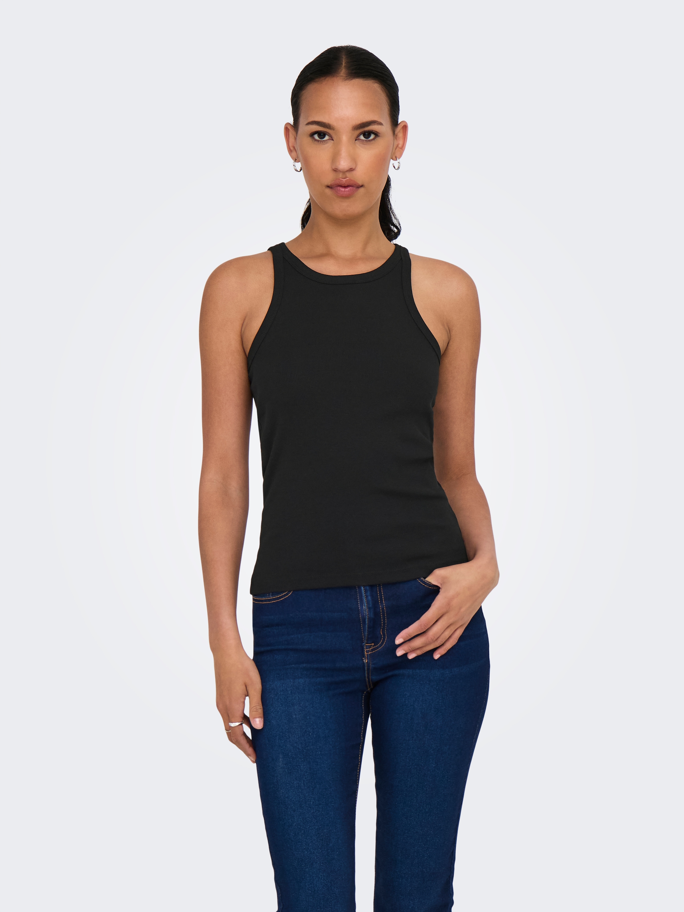 ONLY Tanktop »ONLLINDSAY TANK TOP 2 PACK« Packung, 2 Baumwollmischung