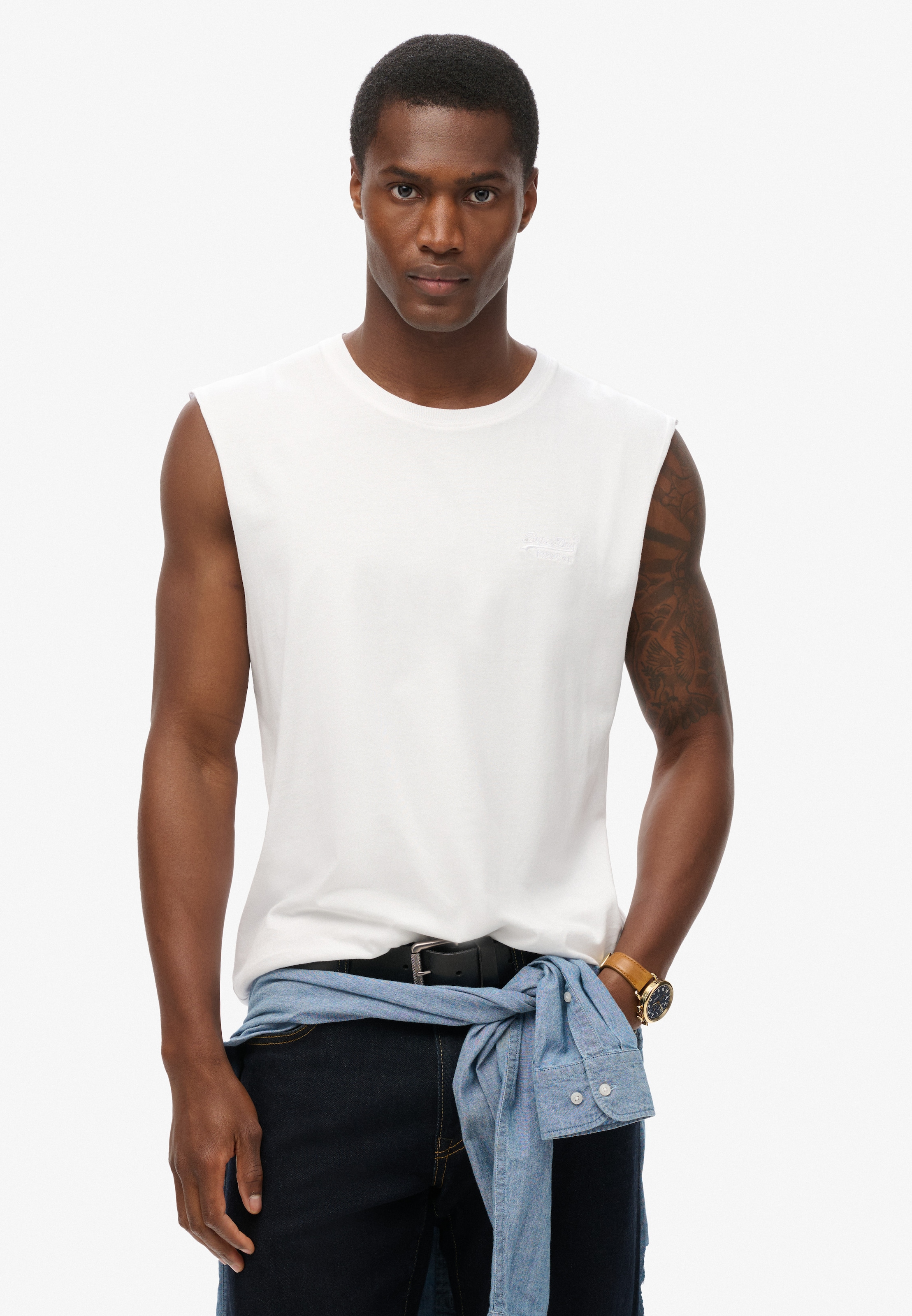 Superdry Tanktop »ESSENTIAL LOGO TANK UB«