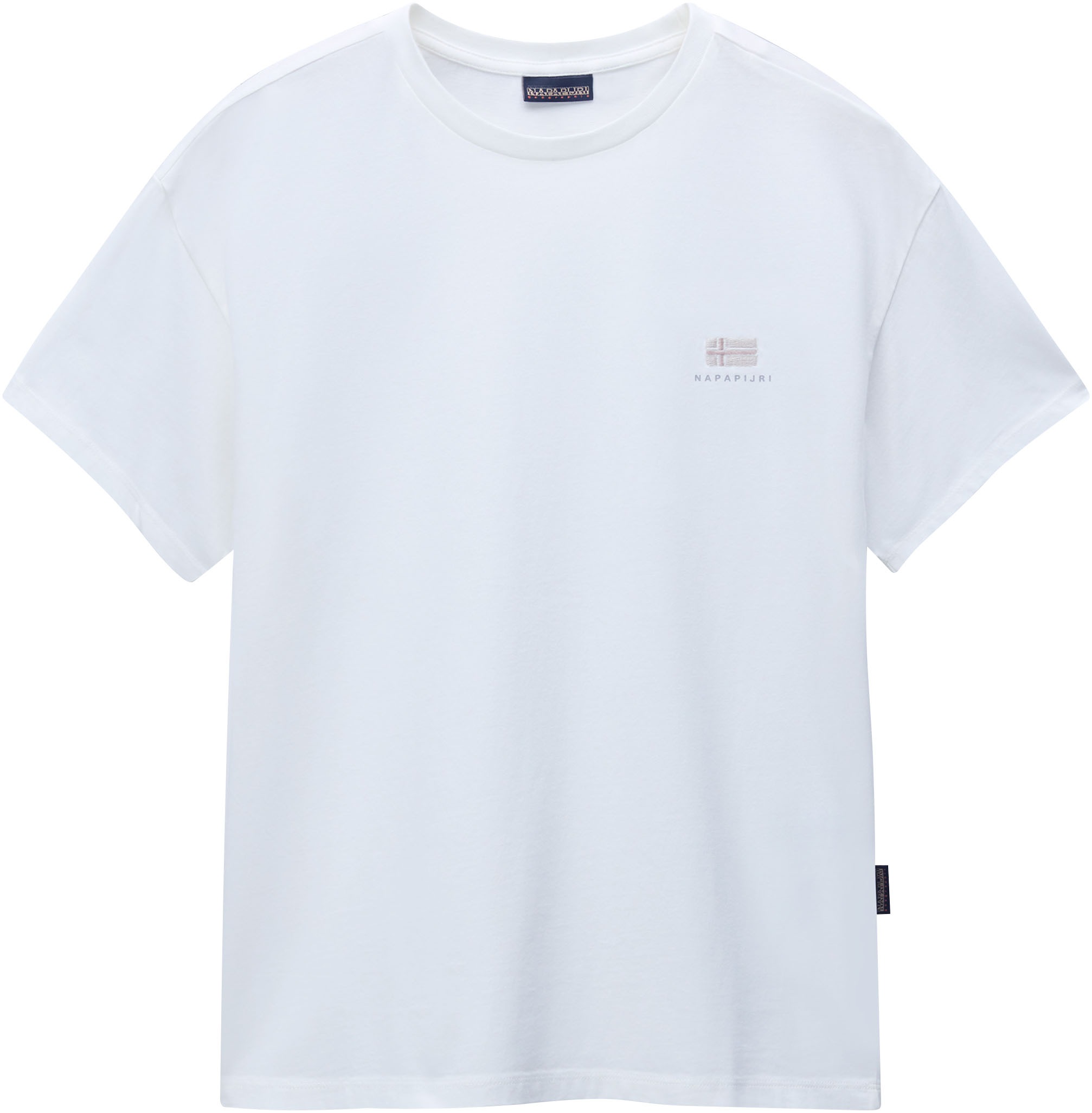 Napapijri T-Shirt »S-NINA 941 BLACK BEAUTY«, Mit Rundhalsausschnitt