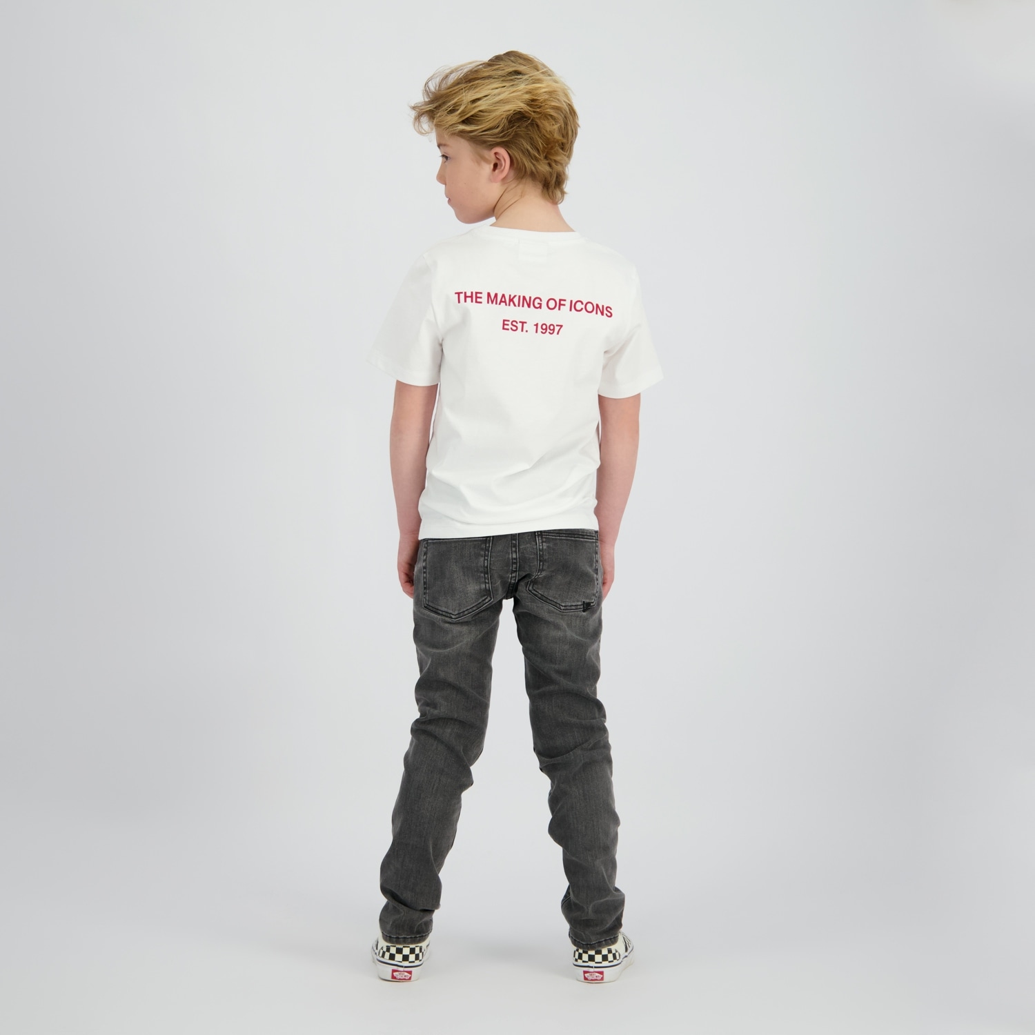 Vingino T-Shirt mit Front-Print und großen Rückenprint, for boys