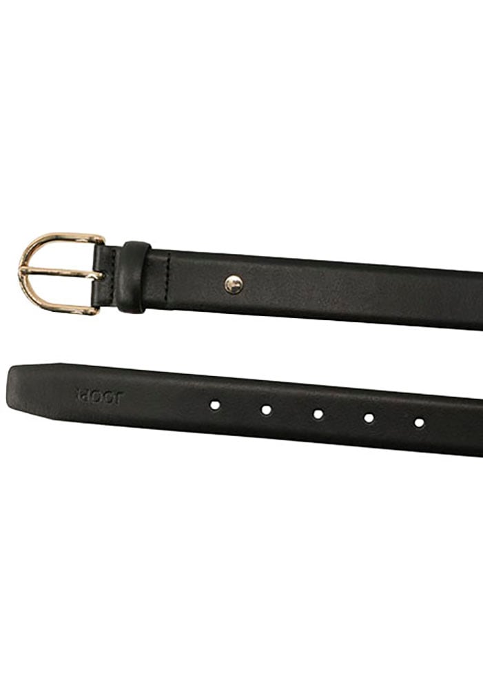JOOP! Ledergürtel abgerundete Dornschließe, Breite 3 cm