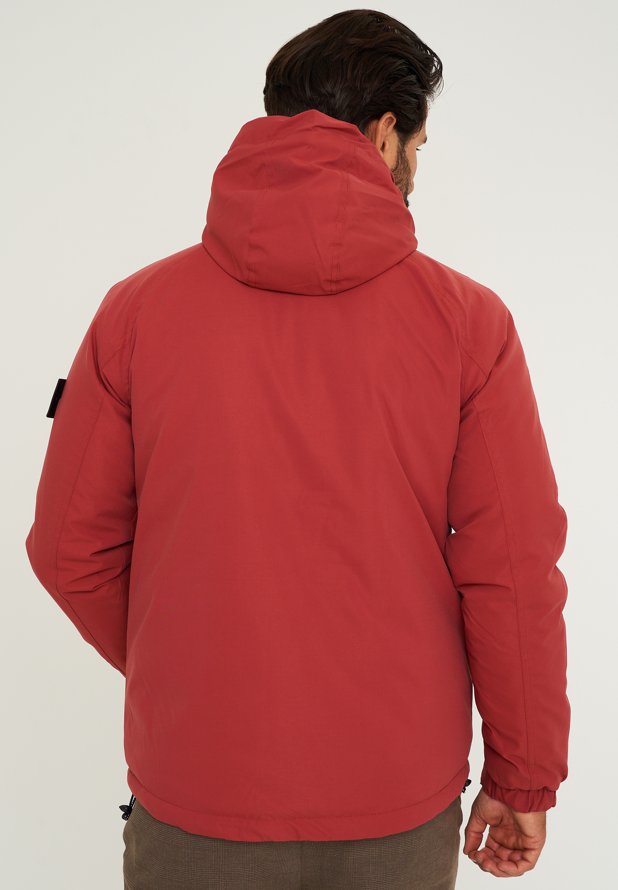 SOULSTAR Steppjacke »mit Kapuze als Winterjacke Pufferjacke Übergangsjacke« mit Kapuze Herren Übergangsjacke mit Kapuze Outdoor-Jacke Funktionsjacke