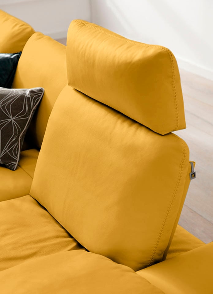W.SCHILLIG Ecksofa »valentinoo, Designsofa, elegant und bequem, L-Form«, (Set), mit Sitztiefenverstellung, Breite 318 cm
