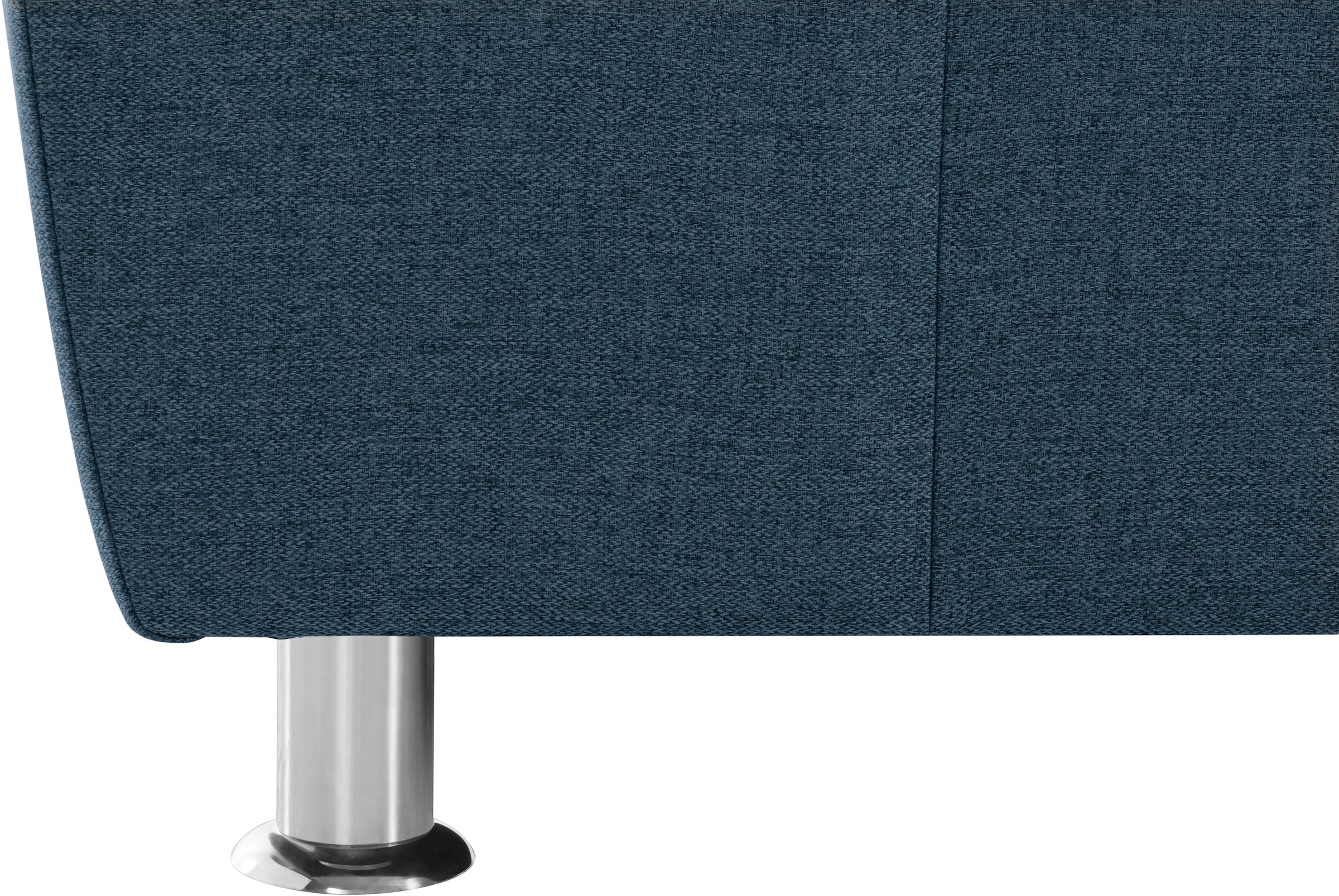 DOMO collection 2-Sitzer »Franzi, zeitlos & elegant, moderne Sitzheftung« wahlweise mit Kopfteilverstellung, inklusive Zierkissen