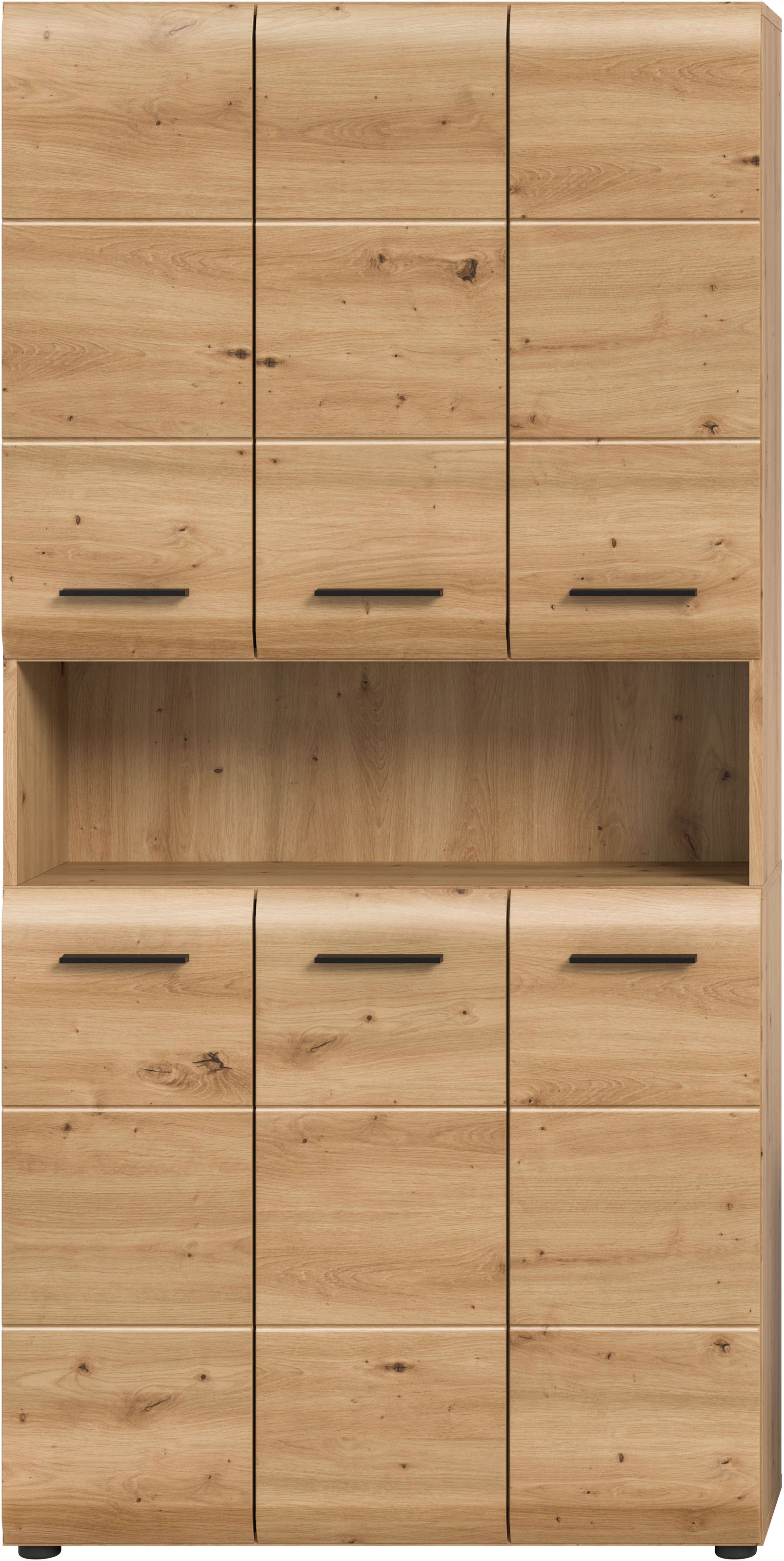 INOSIGN Stauraumschrank 1 Stk. tlg. Florenz, Mehrzweckschrank Artisan Oak NB, 185 cm Höhe, Bad