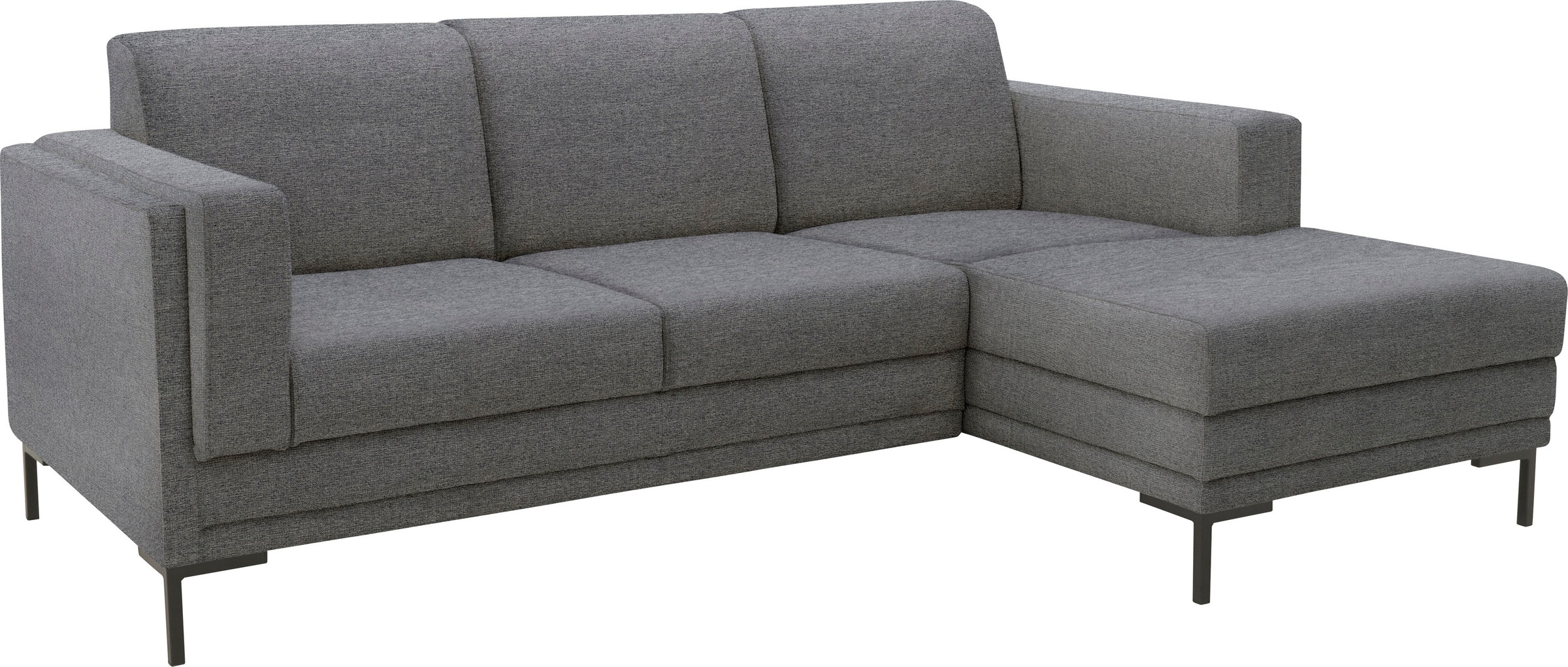 LOOKS by Wolfgang Joop Ecksofa »LOOKS VII L-Form«, klare Linien, edles Design
