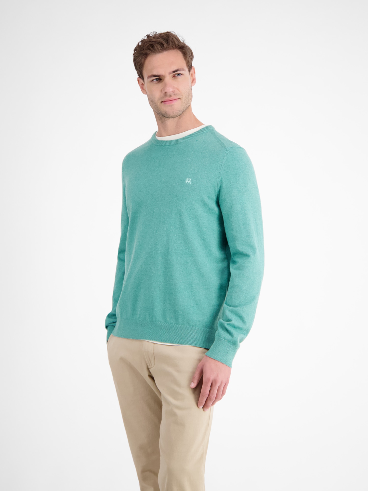 LERROS Strickpullover »Herren Basic Strickpullover«