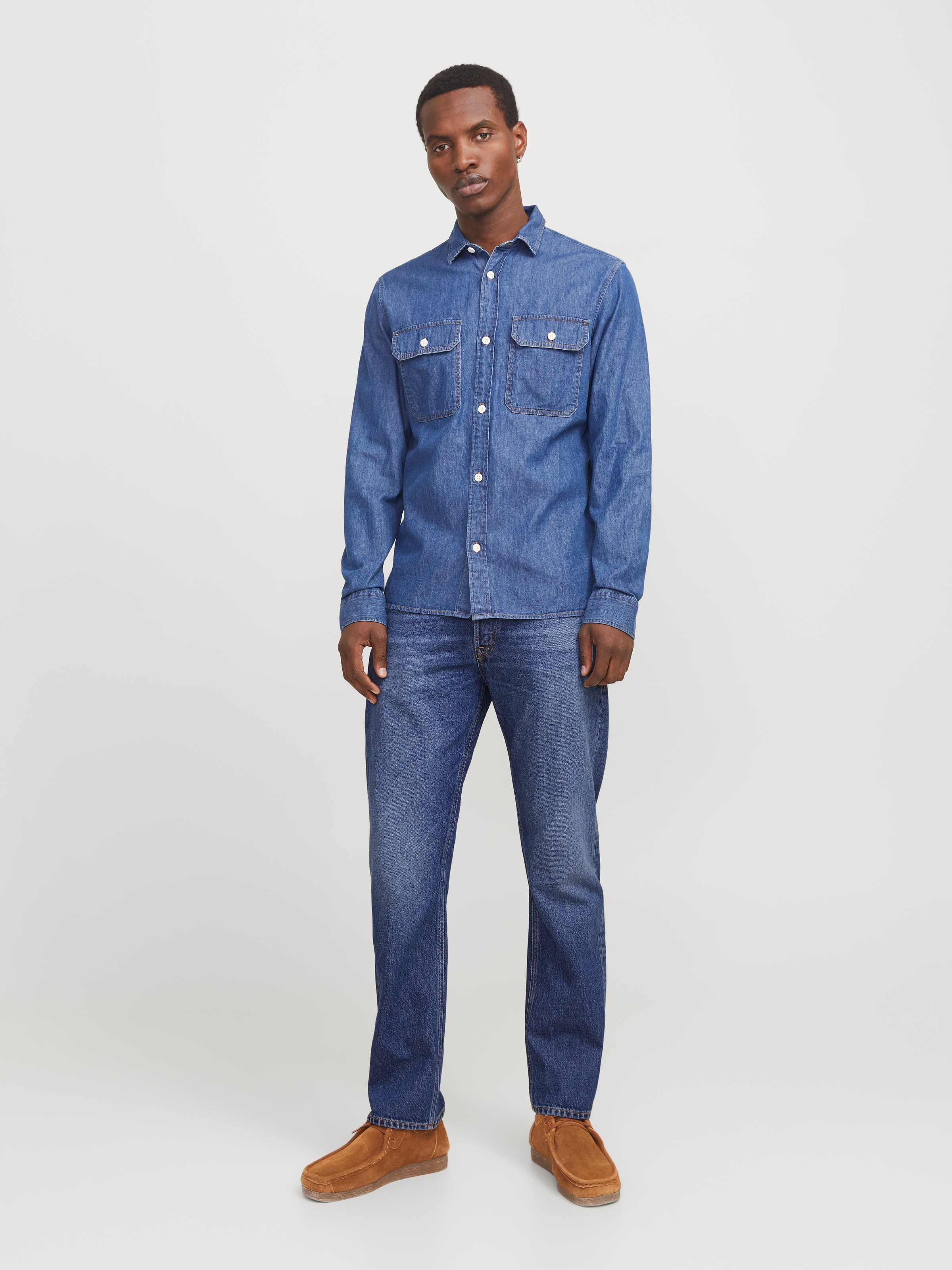 Jack & Jones Loose-fit-Jeans »JJICHRIS JJORIGINAL SBD 921 SN«
