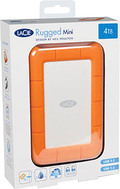 LaCie externe HDD-Festplatte »Rugged Mini 3.0«, Anschluss USB-C-USB-C