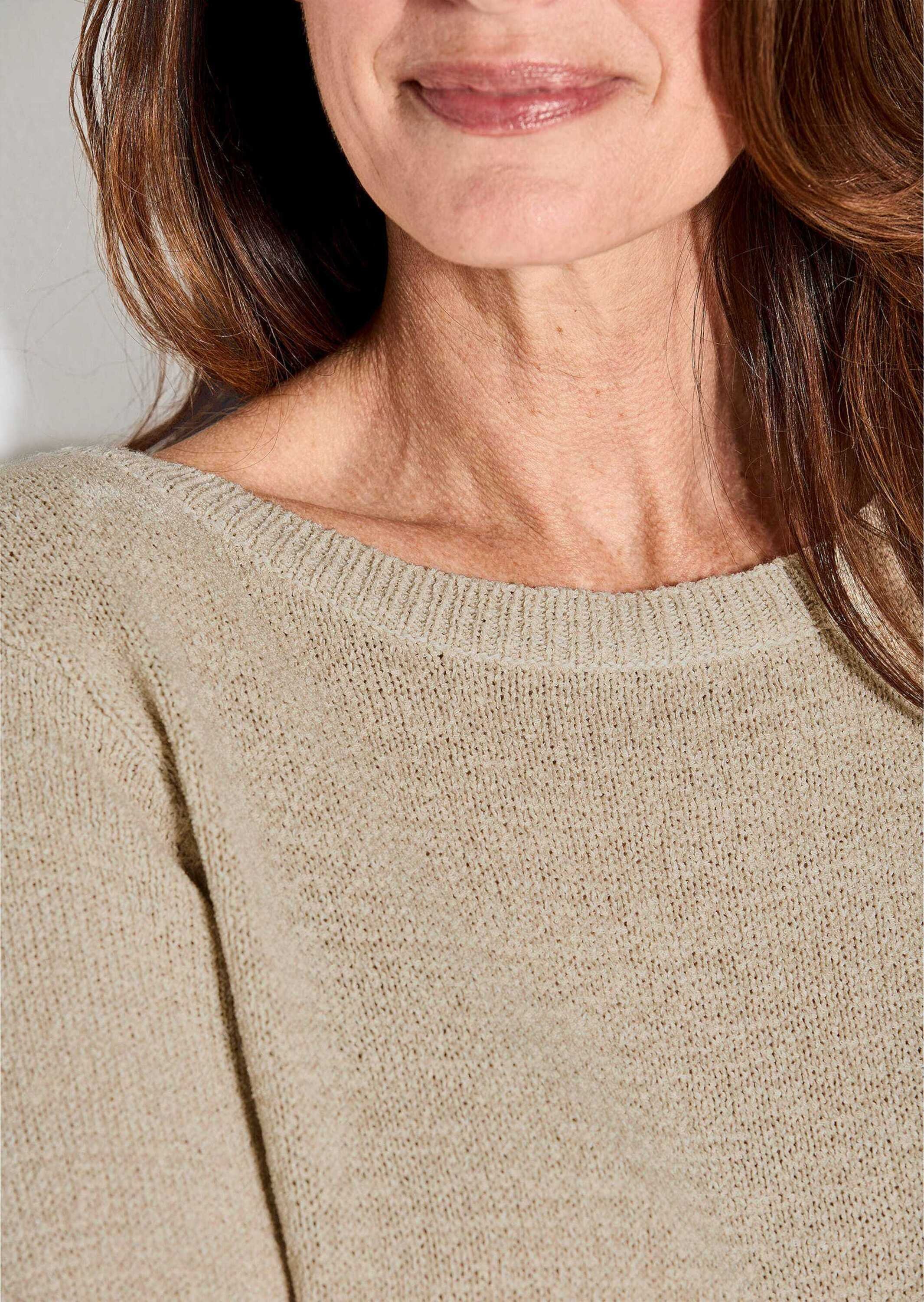 GOLDNER Rundhalspullover »Kurzgröße Pullover«