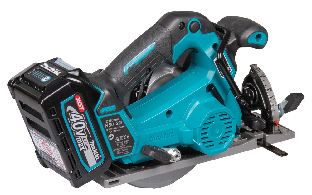 Makita Akku-Handkreissäge »»HS012GZ««, (40V max., 57 mm, 5.200 min -1), ohne Akku, ohne Ladegerät