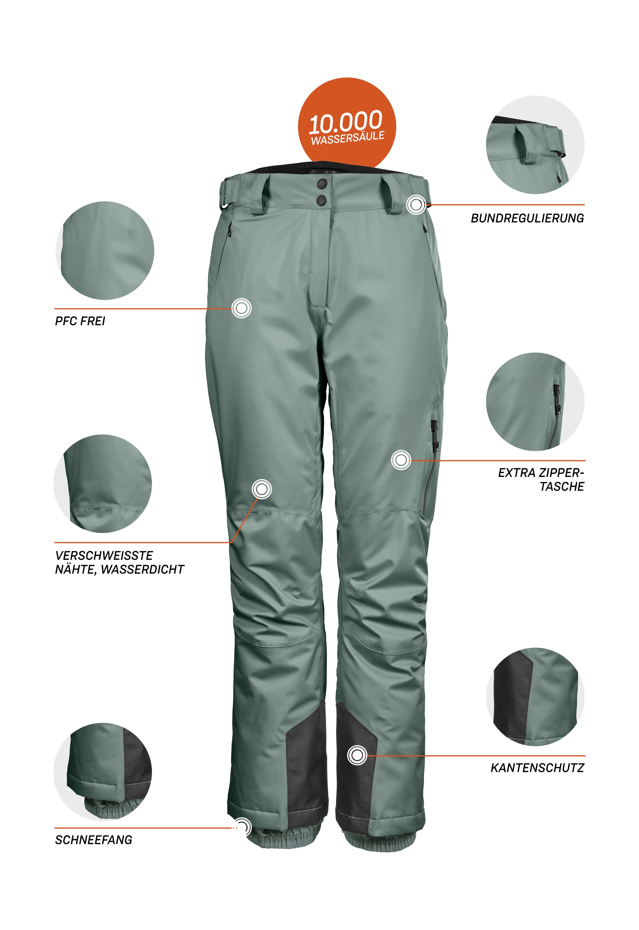 Killtec Skihose »KSW 274 WMN SKI PNTS«