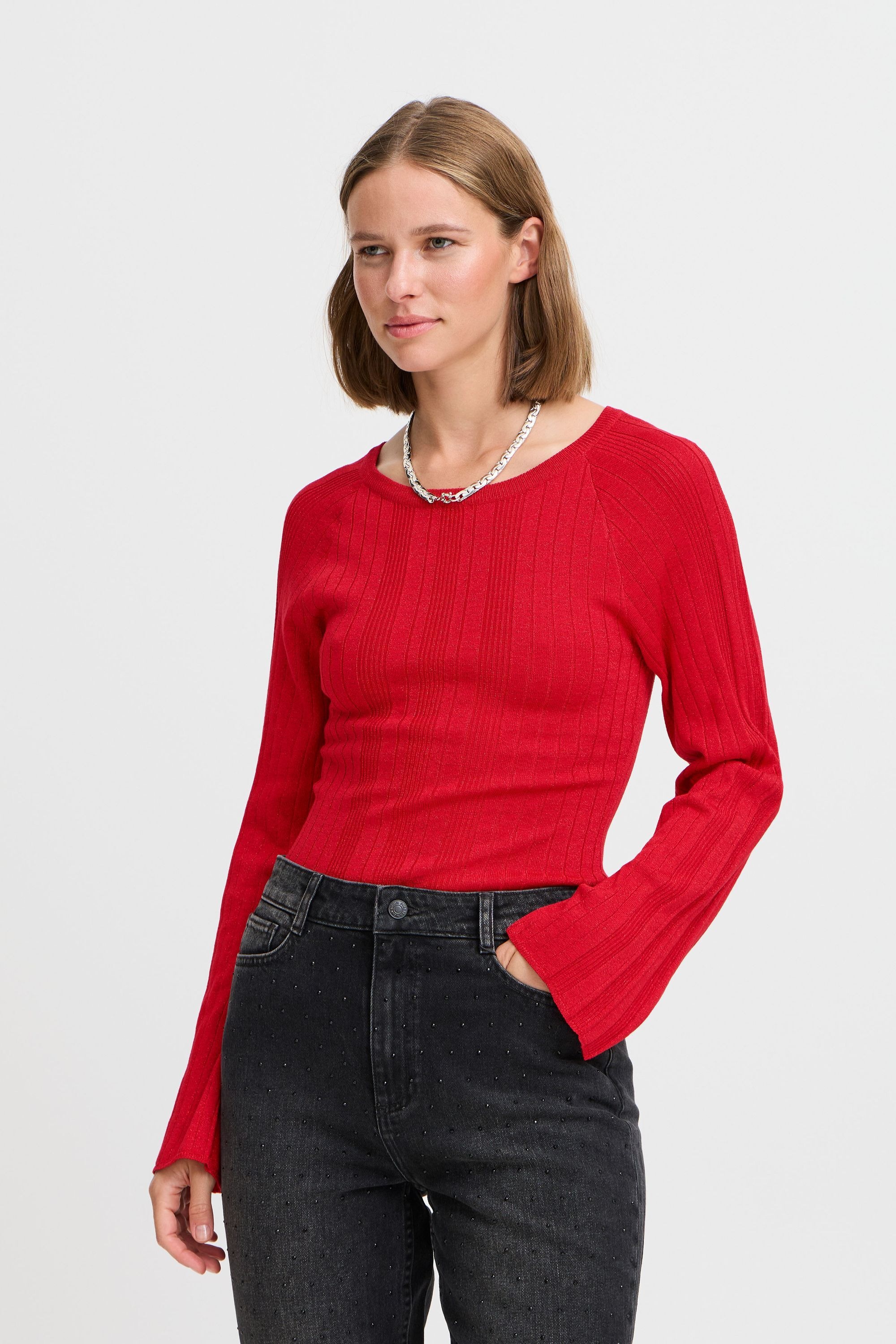 b.young Strickpullover »Strickpullover BYMOBBE RAGLAN JUMPER -«
