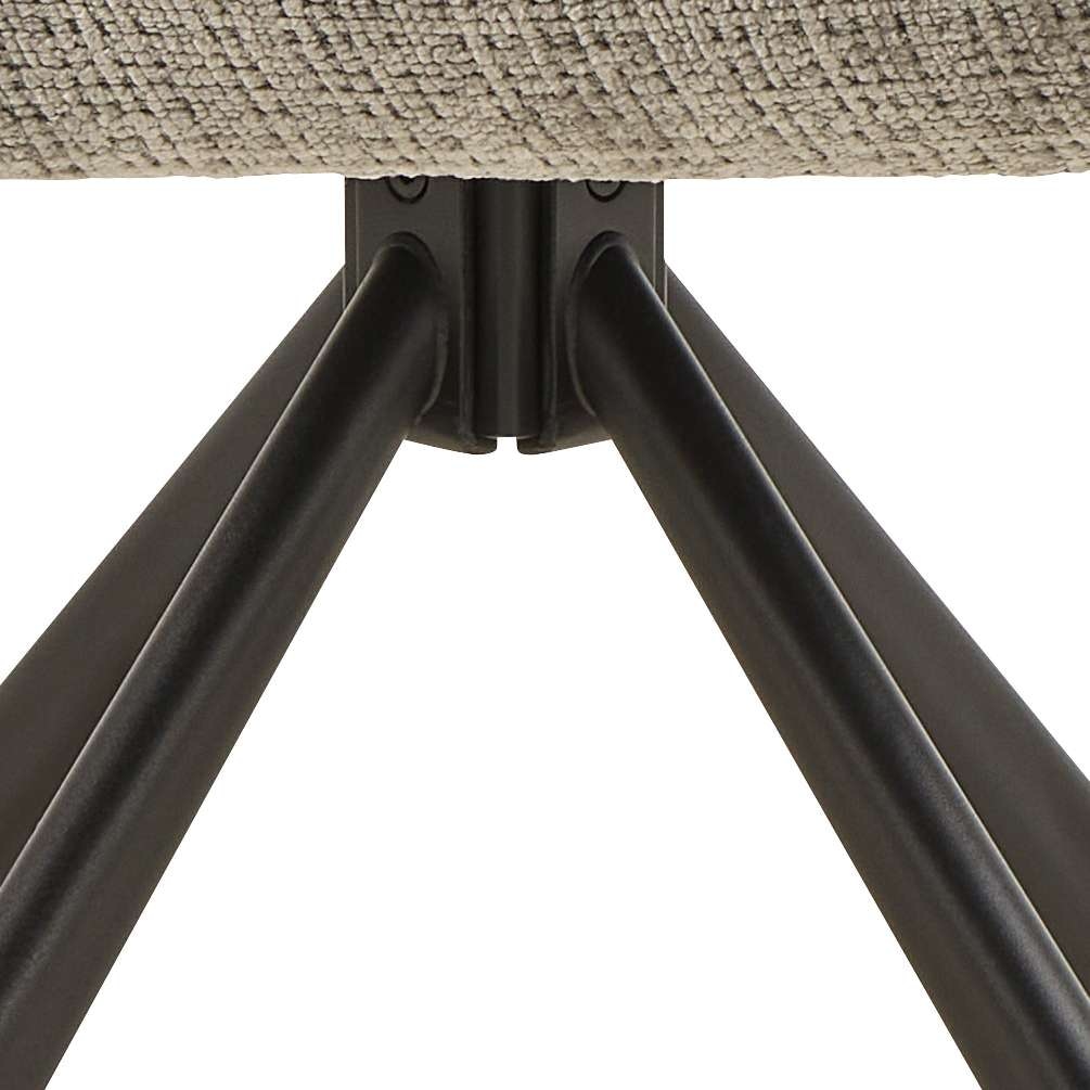 ACTONA GROUP Esszimmerstuhl »Graham, Polsterstuhl, Stuhl mit Polsterung« (Set) 2 Stk.Stoff, dekorativer Cut-Out, Drehfunktion, 4-Stern-Gestell, FSC™