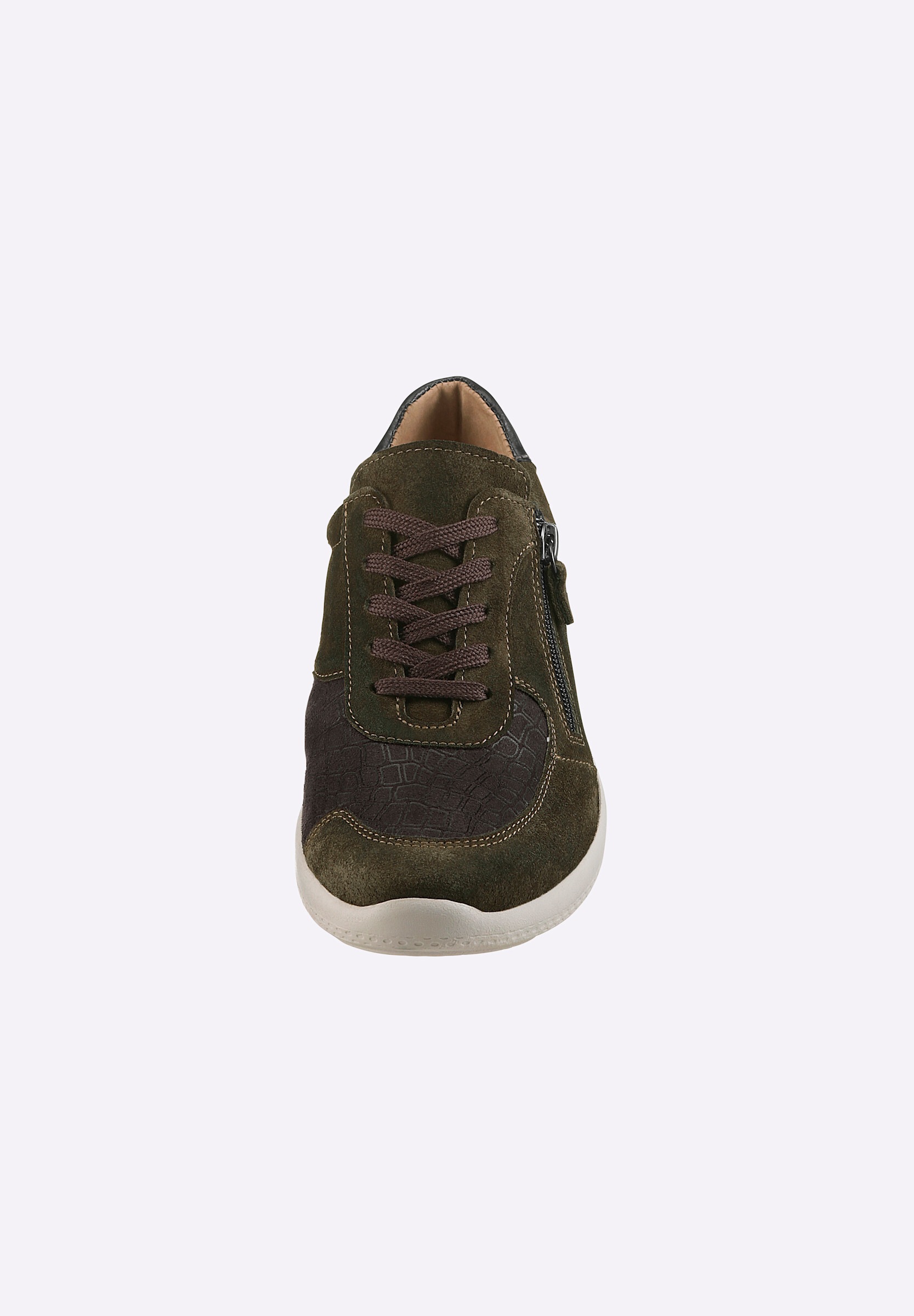 airsoft modern+ Schnürschuh »Sneaker Sneaker für sehr kräftige, empfindliche Füße«