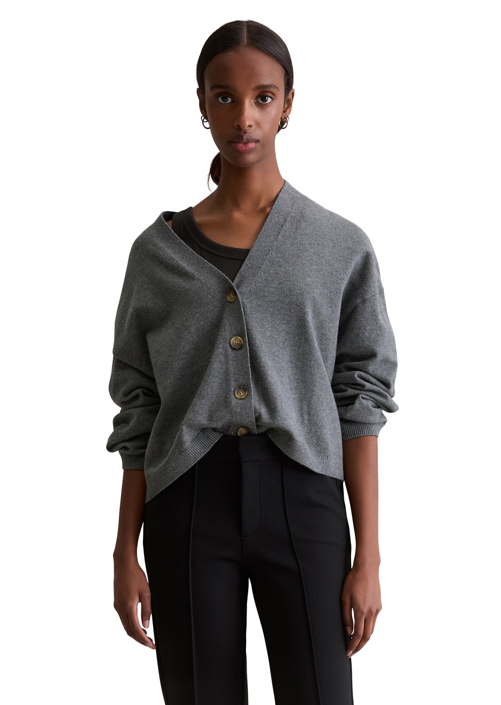 Marc O'Polo DENIM Cardigan »relaxed fit aus Soft Cotton Stretch«