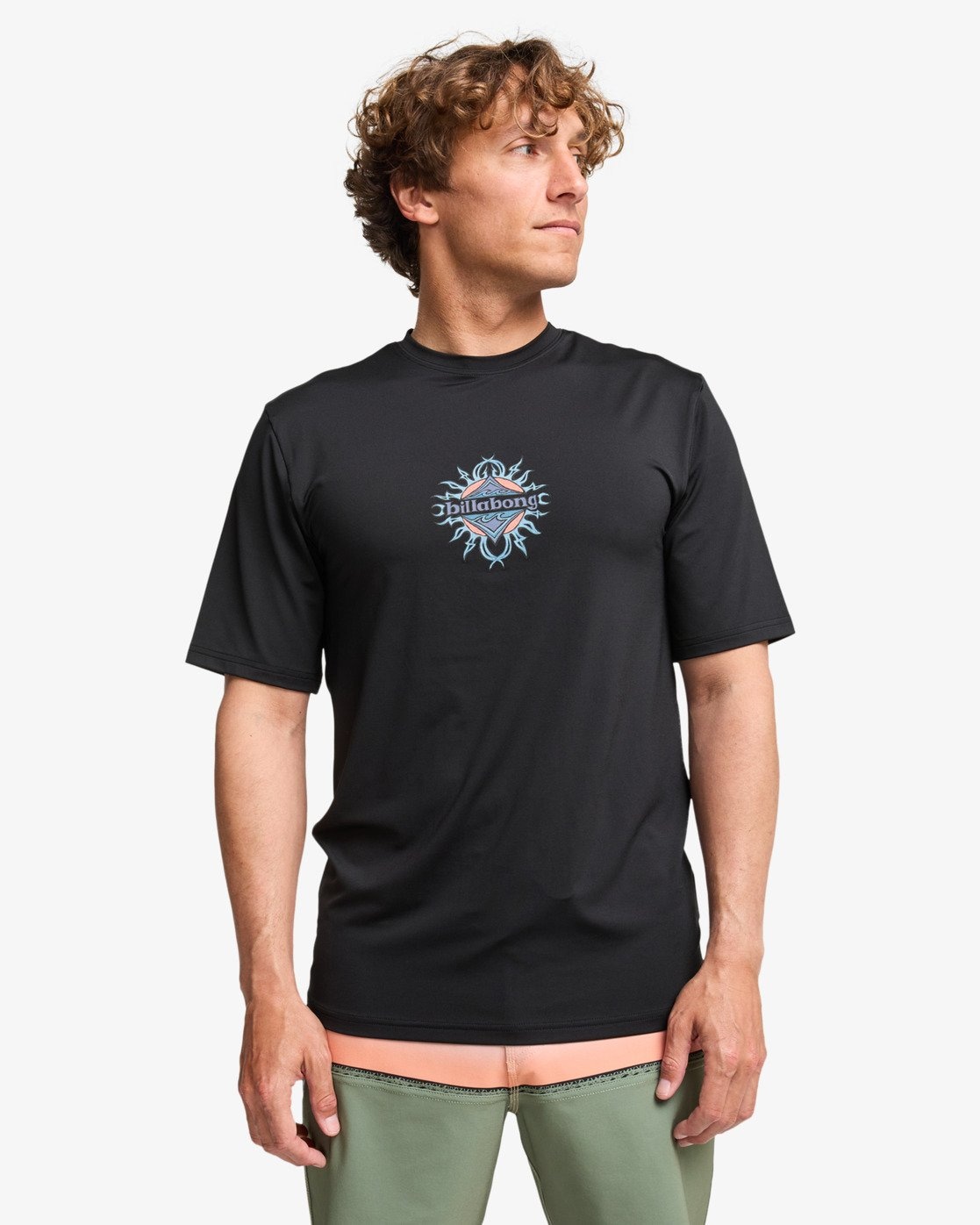 Billabong T-Shirt »SOLAR FLARE LOOSE FIT SHORT SLEEVE« lockere Passform, kurze Ärmel, für Strand und Freizeit