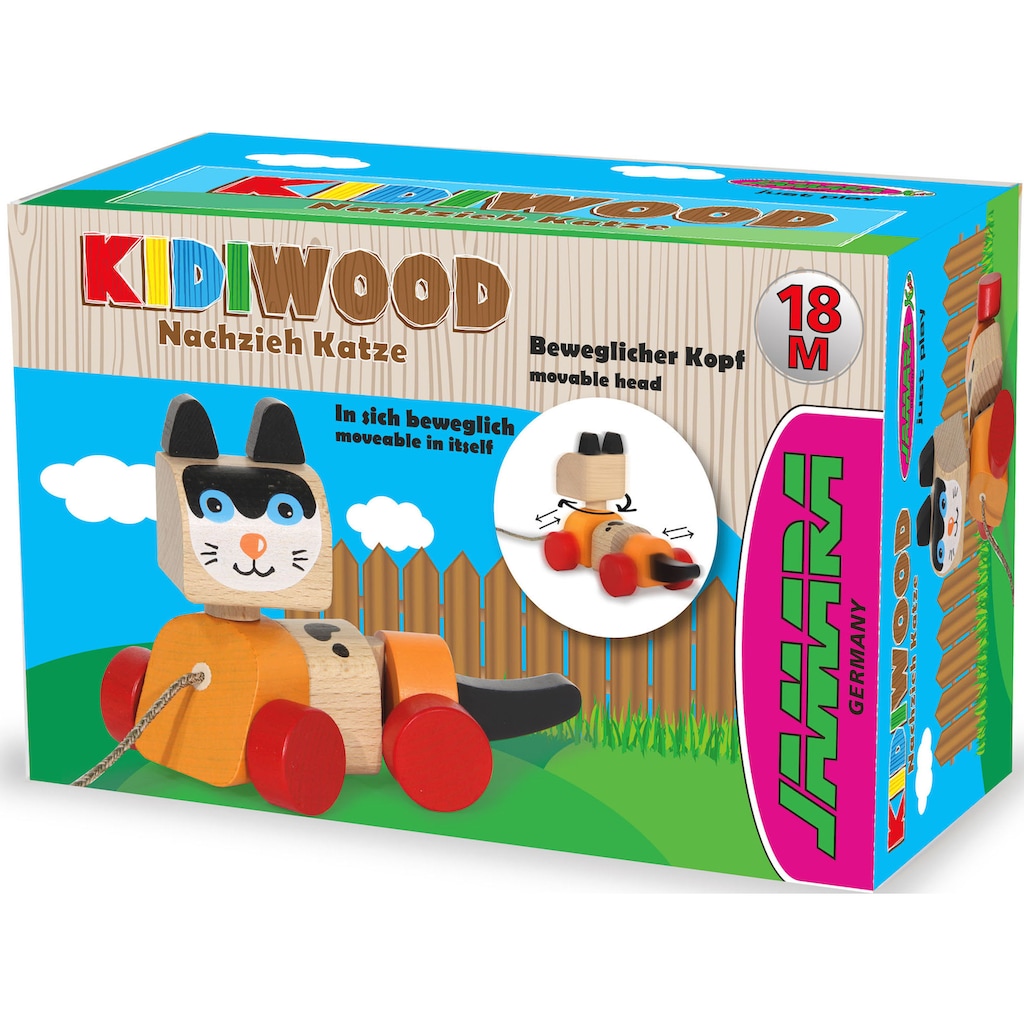 Jamara Nachziehspielzeug »Kidiwood, Nachzieh Katze«