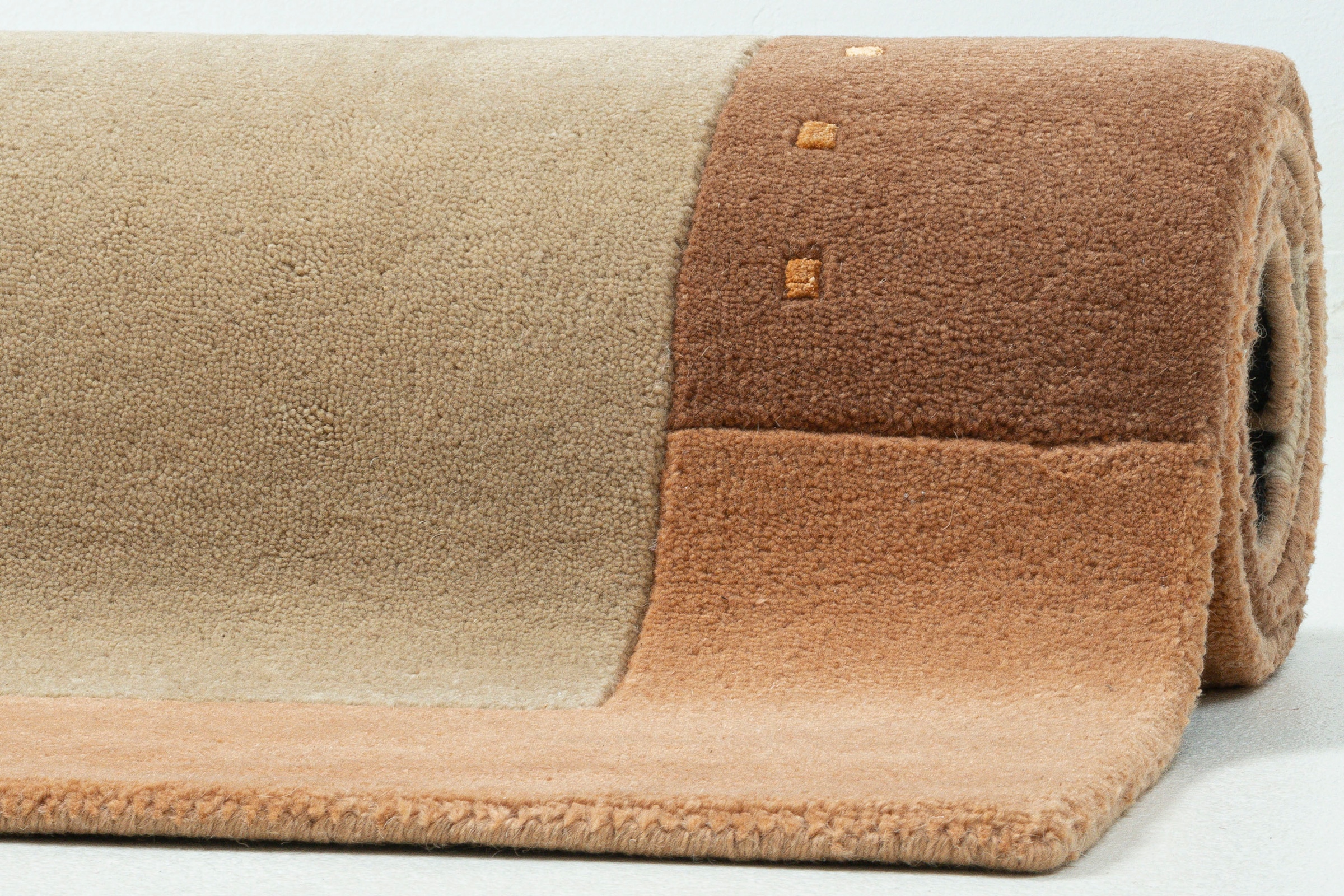 THEKO Bettumrandung »Royal Ganges« Höhe 13 mm 3 Stk. tlg. Bettvorleger, 3-teiliges Läufer-Set fürs Schlafzimmer, 100% Wolle