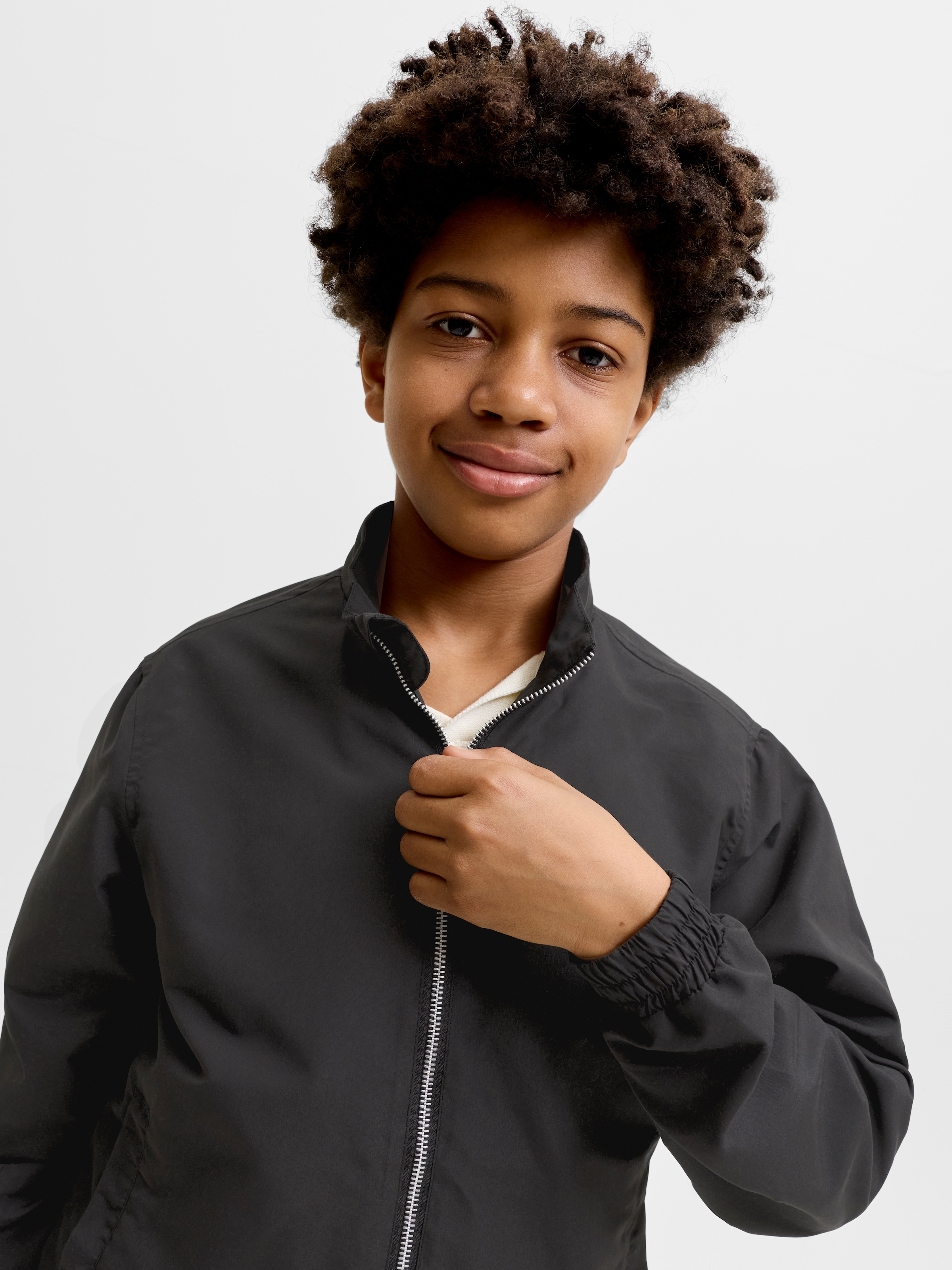 Jack & Jones Junior Bomberjacke »JORCASSIS RUSH BOMBER JACKET JNR« Kunstfaser, regular fit