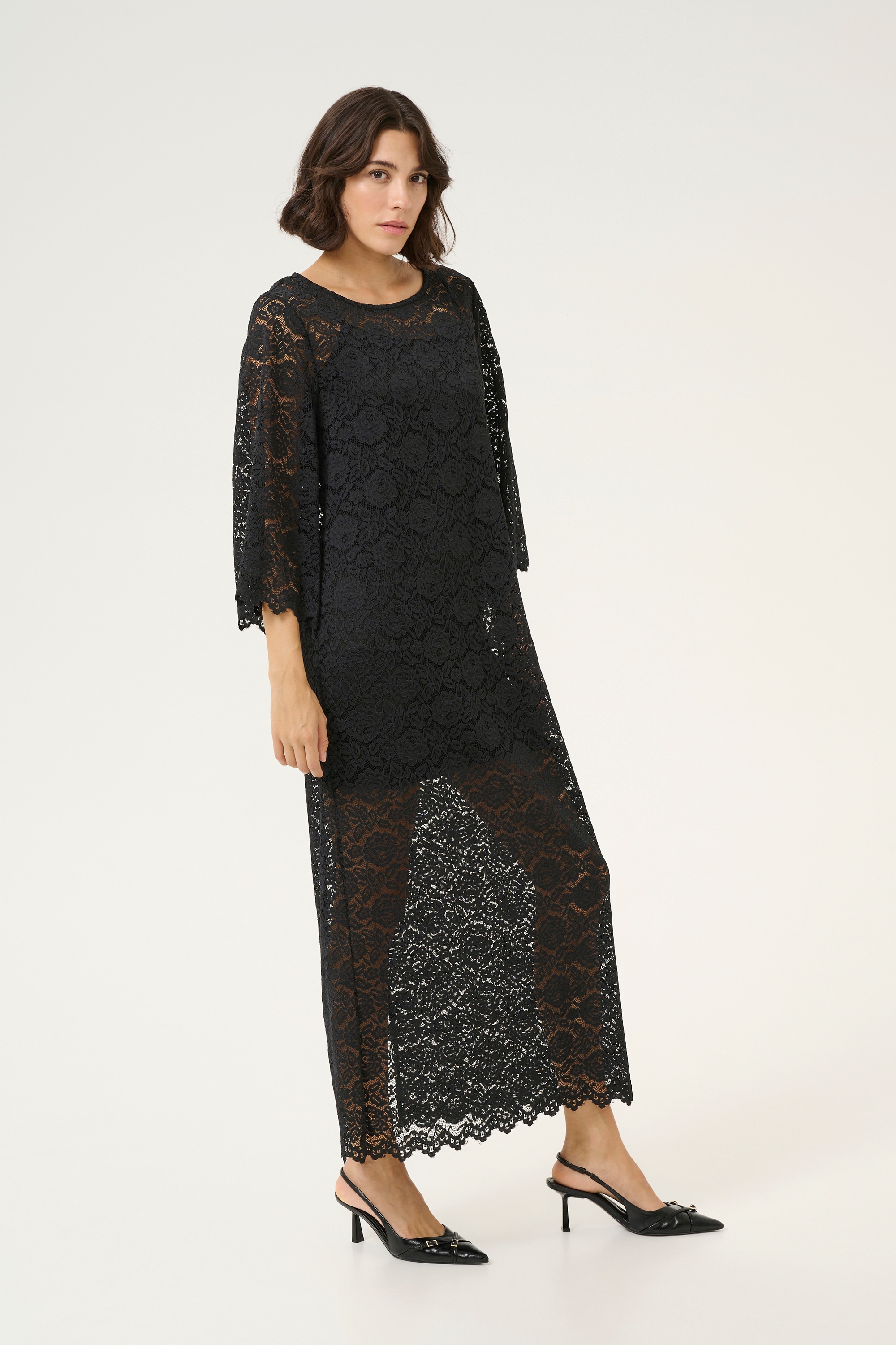 KAFFE Midikleid »Kleid KAjaiden«